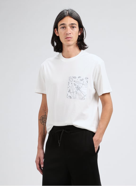 T-shirt en coton Blanc by ARMANI EXCHANGE ARMANI EXCHANGE T-shirt en coton Blanc