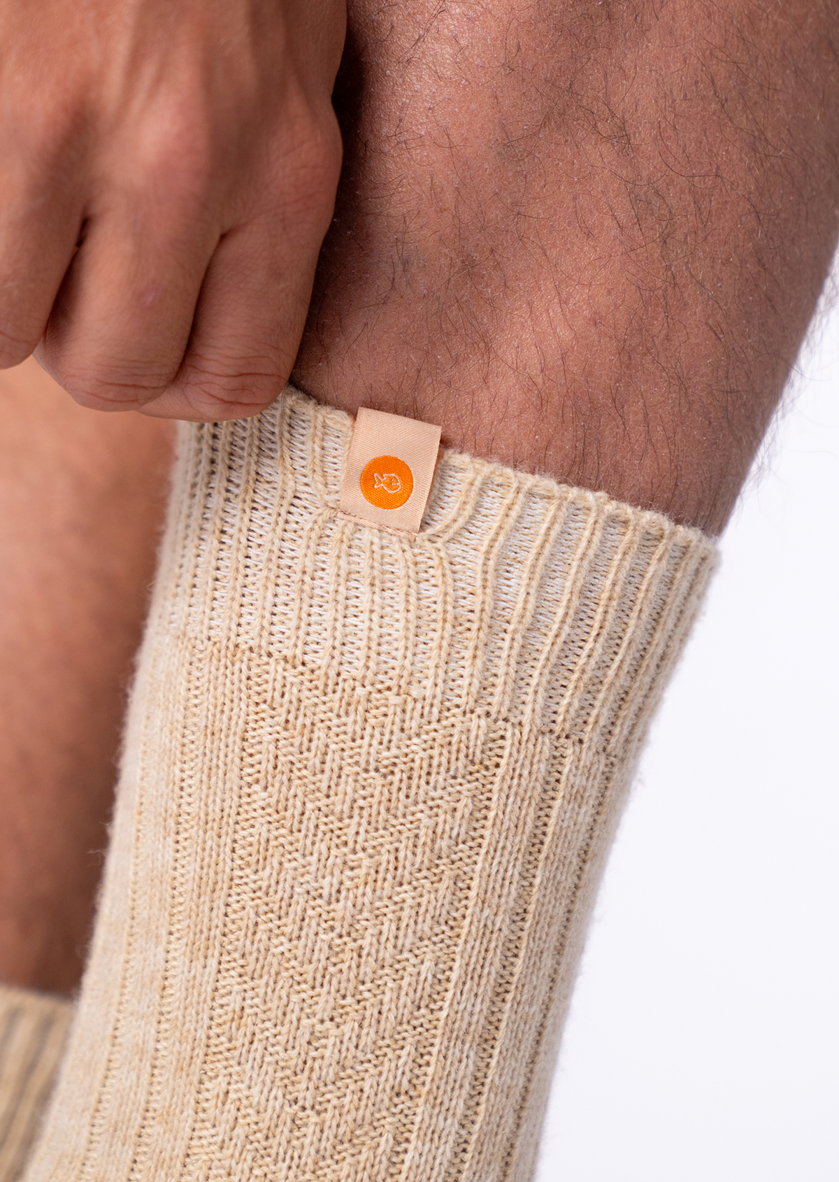 Chaussettes en laine BILLYBELT Beige