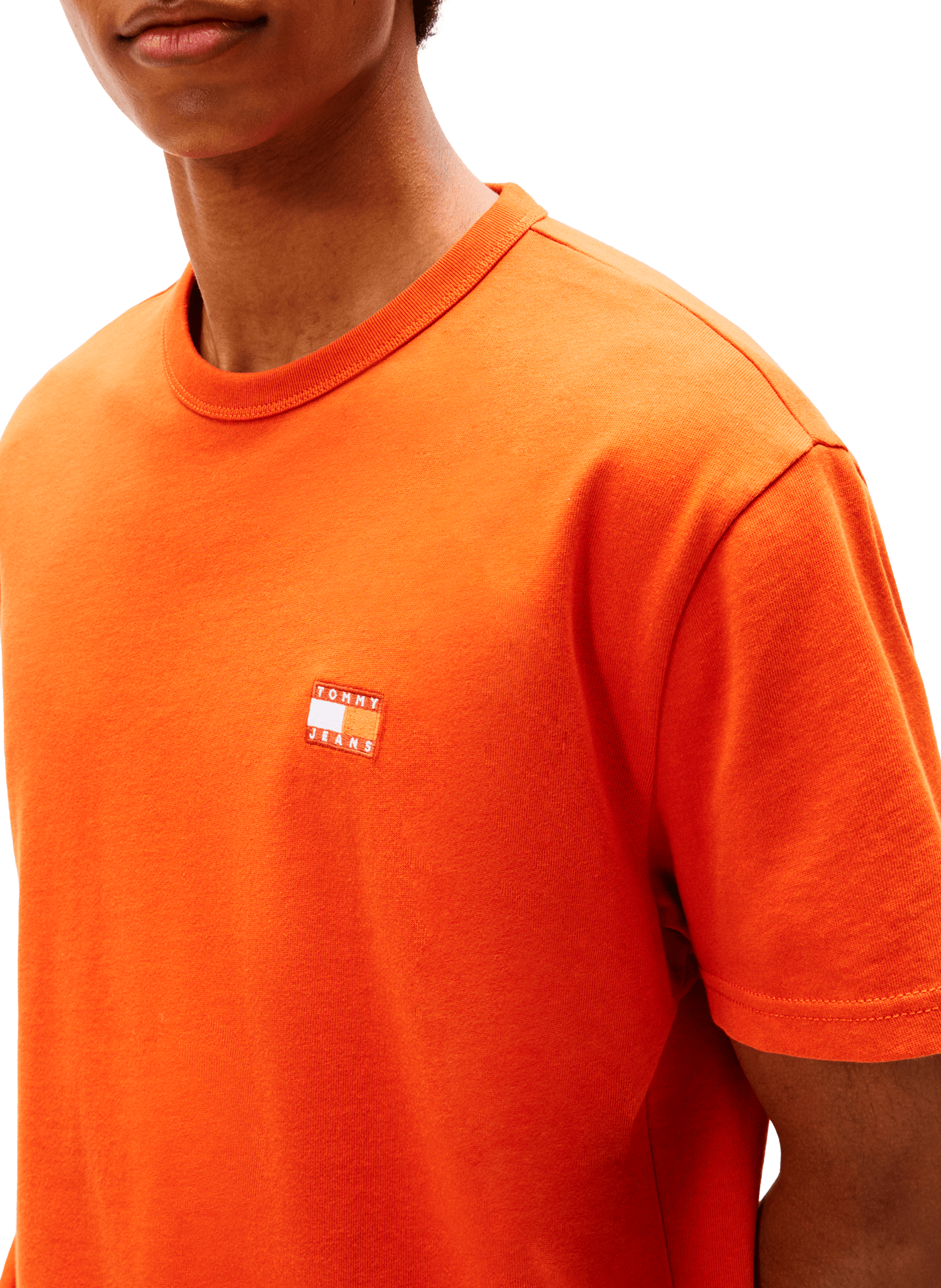 Classic Cotton T-Shirt TOMMY HILFIGER Orange