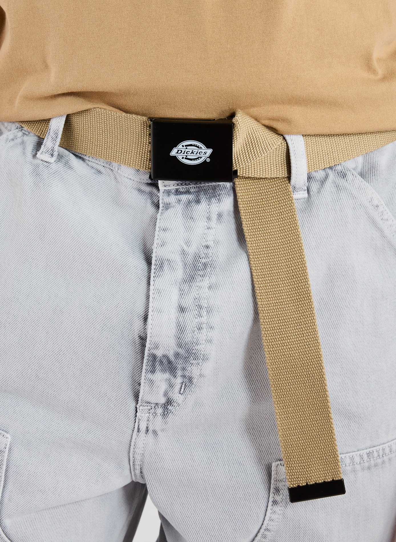 Ceinture à boucle dentelée  DICKIES Kaki