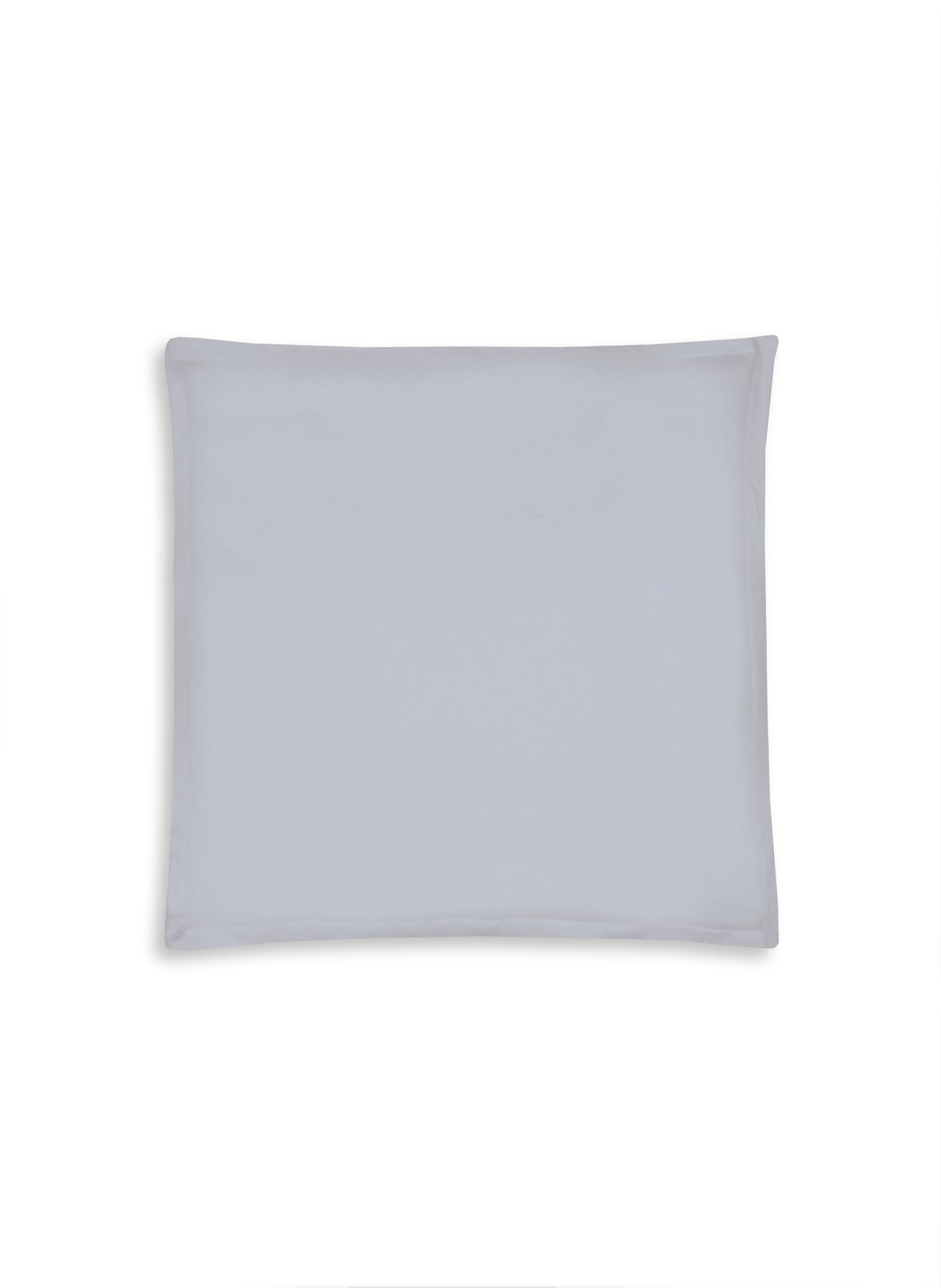 Taie d'oreiller en satin de coton Argent