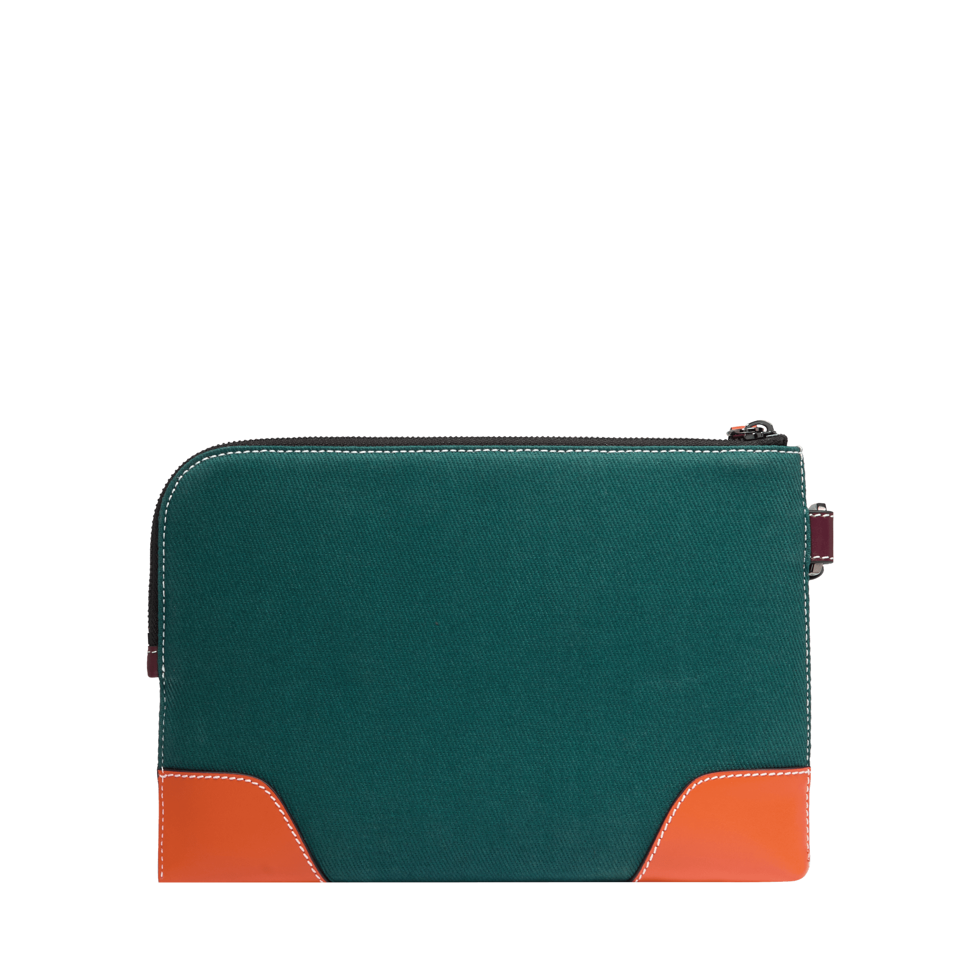 Pochette zippée s avec dragonne escapade de lancel en cuir LANCEL Vert