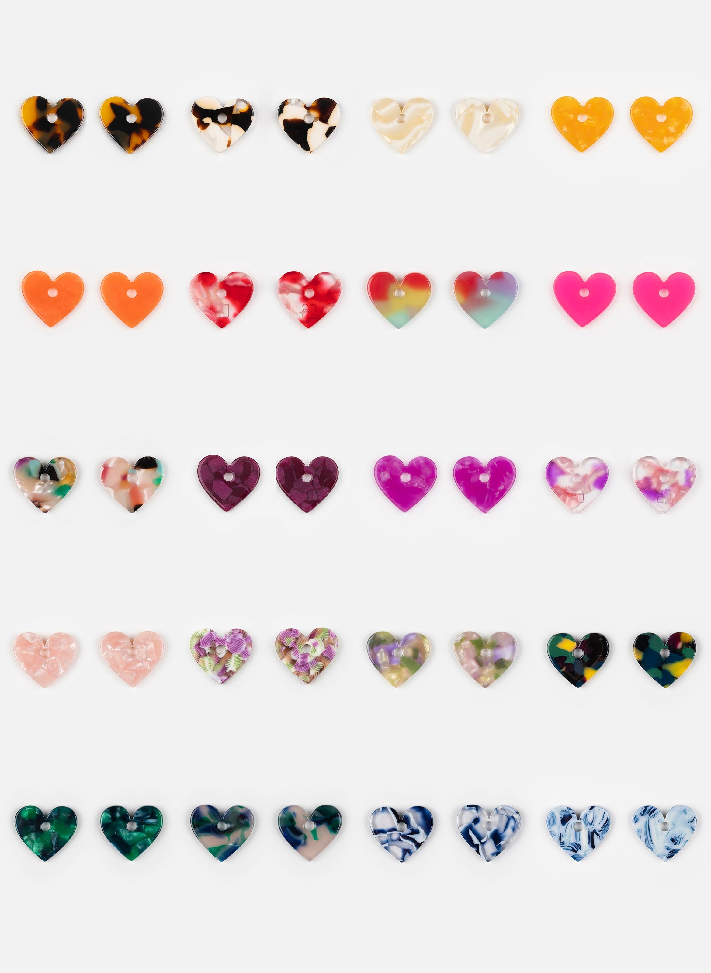 Charms lova lova en acétate de cellulose KURAGE GINZA Rose