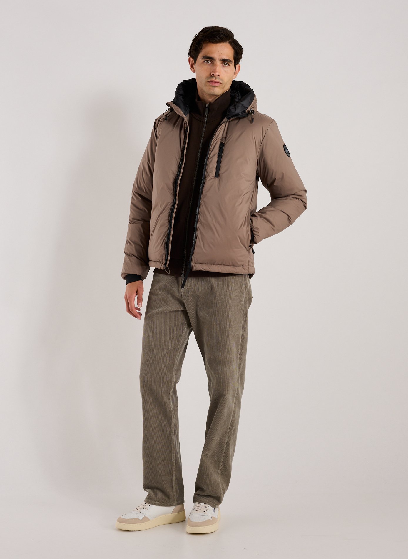 Doudoune matelassée à capuche CANADA GOOSE Gris