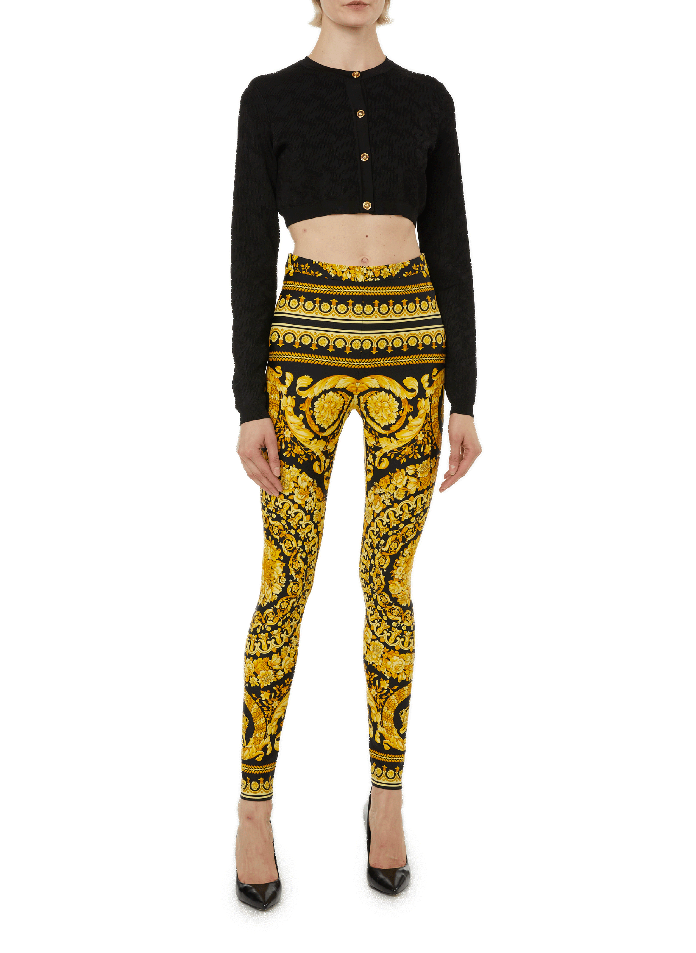 Legging Baroque VERSACE Multicolore