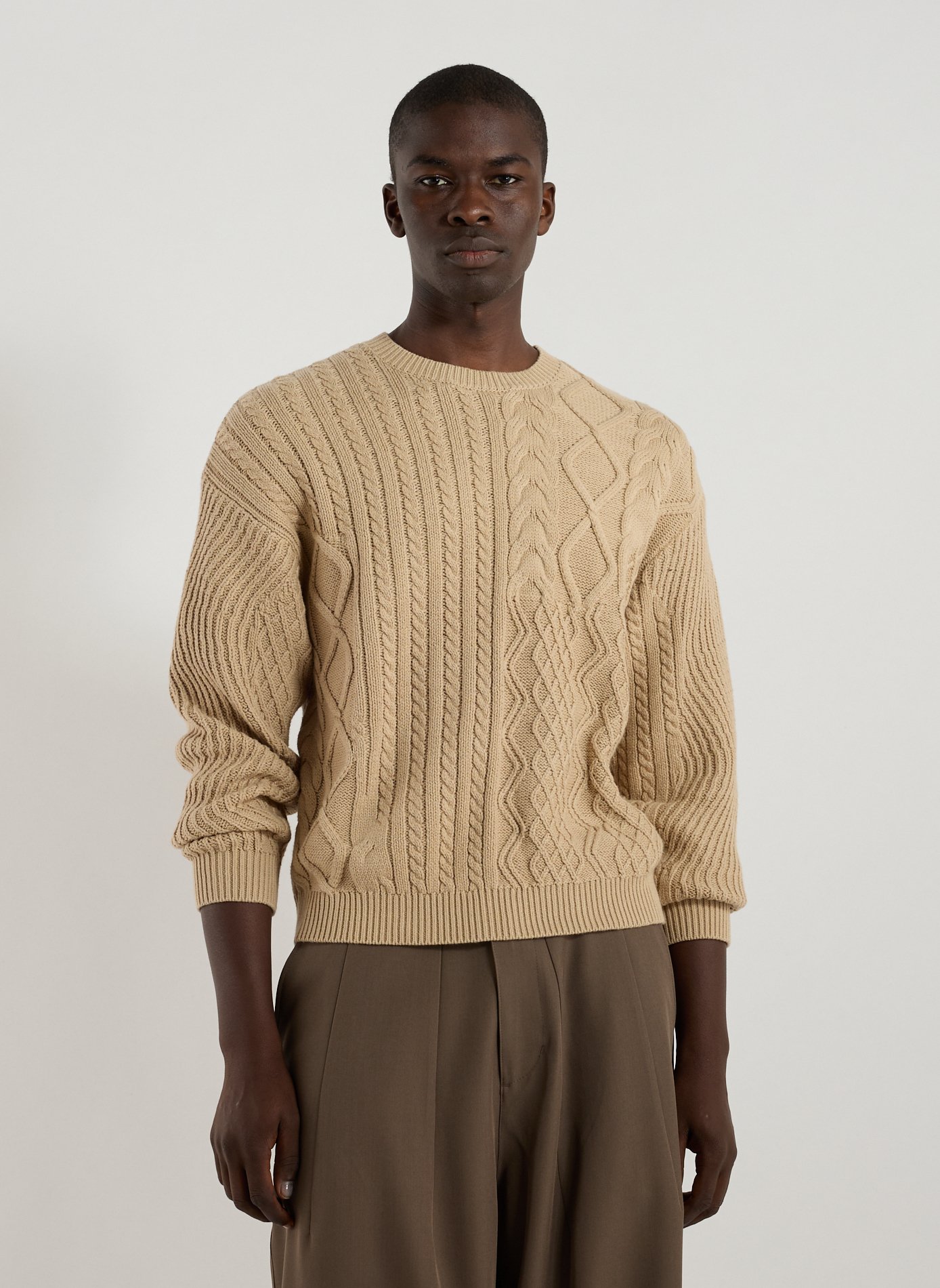 DIME Cotton-blend jumper Blue