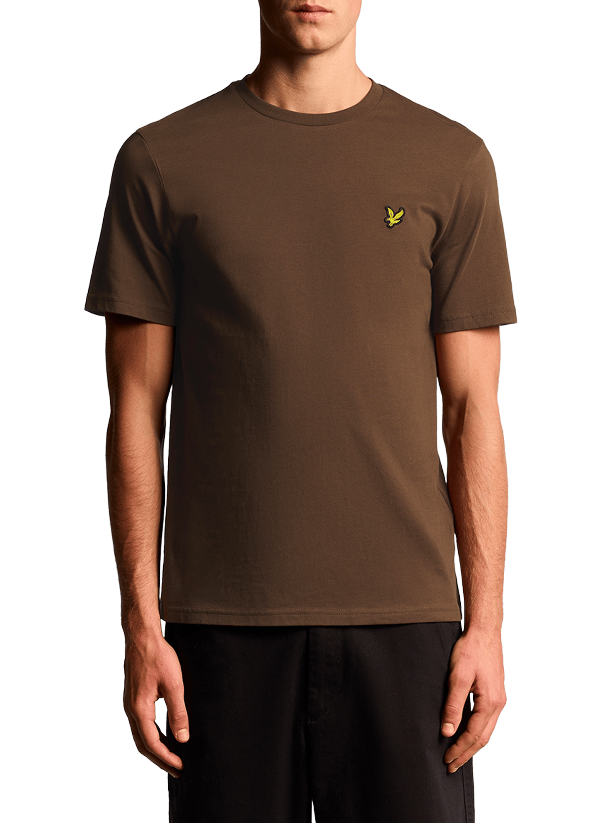 LYLE & SCOTT Classic Cotton T-Shirt Brown