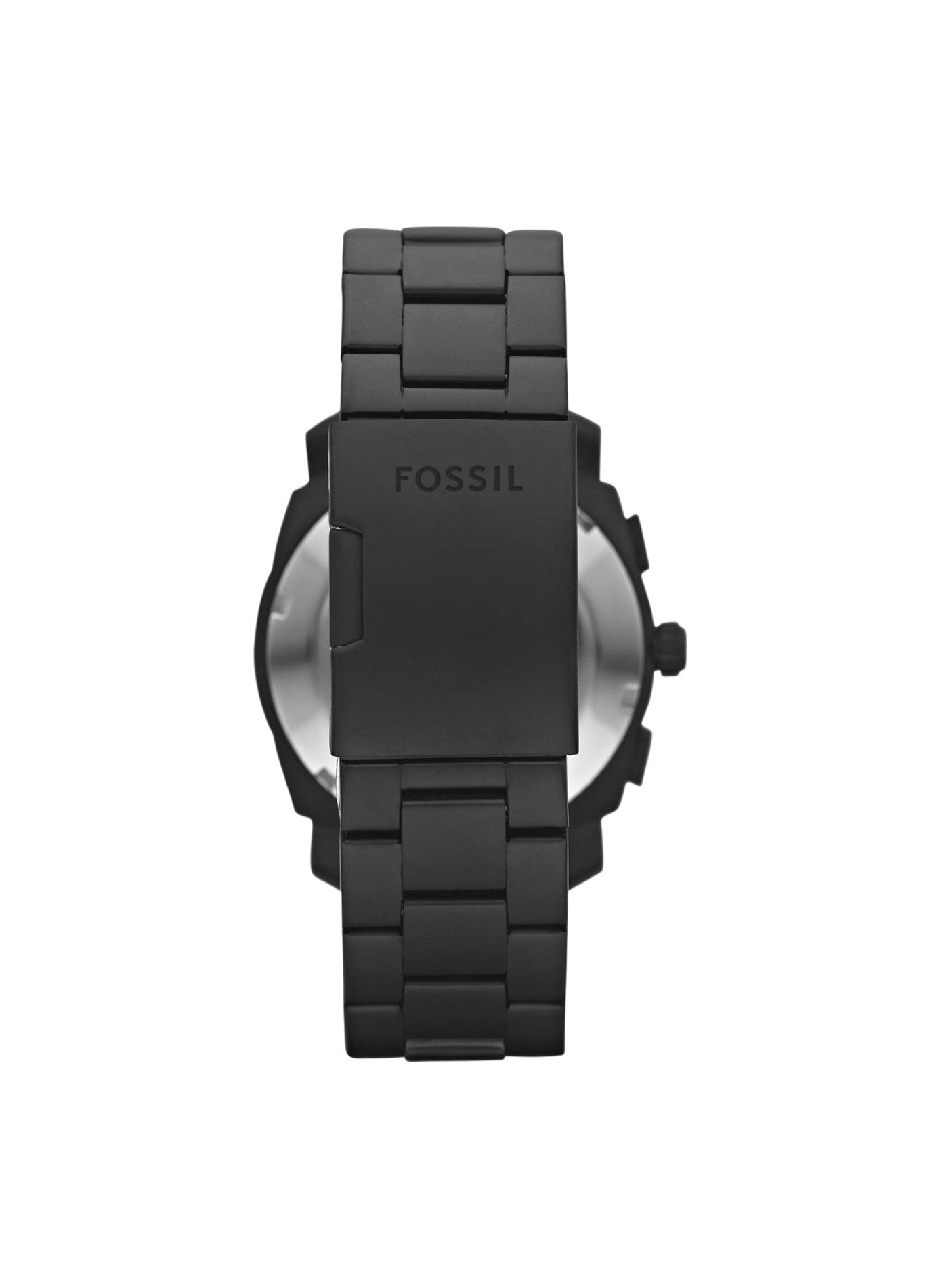 Montre quartz en acier FOSSIL Noir