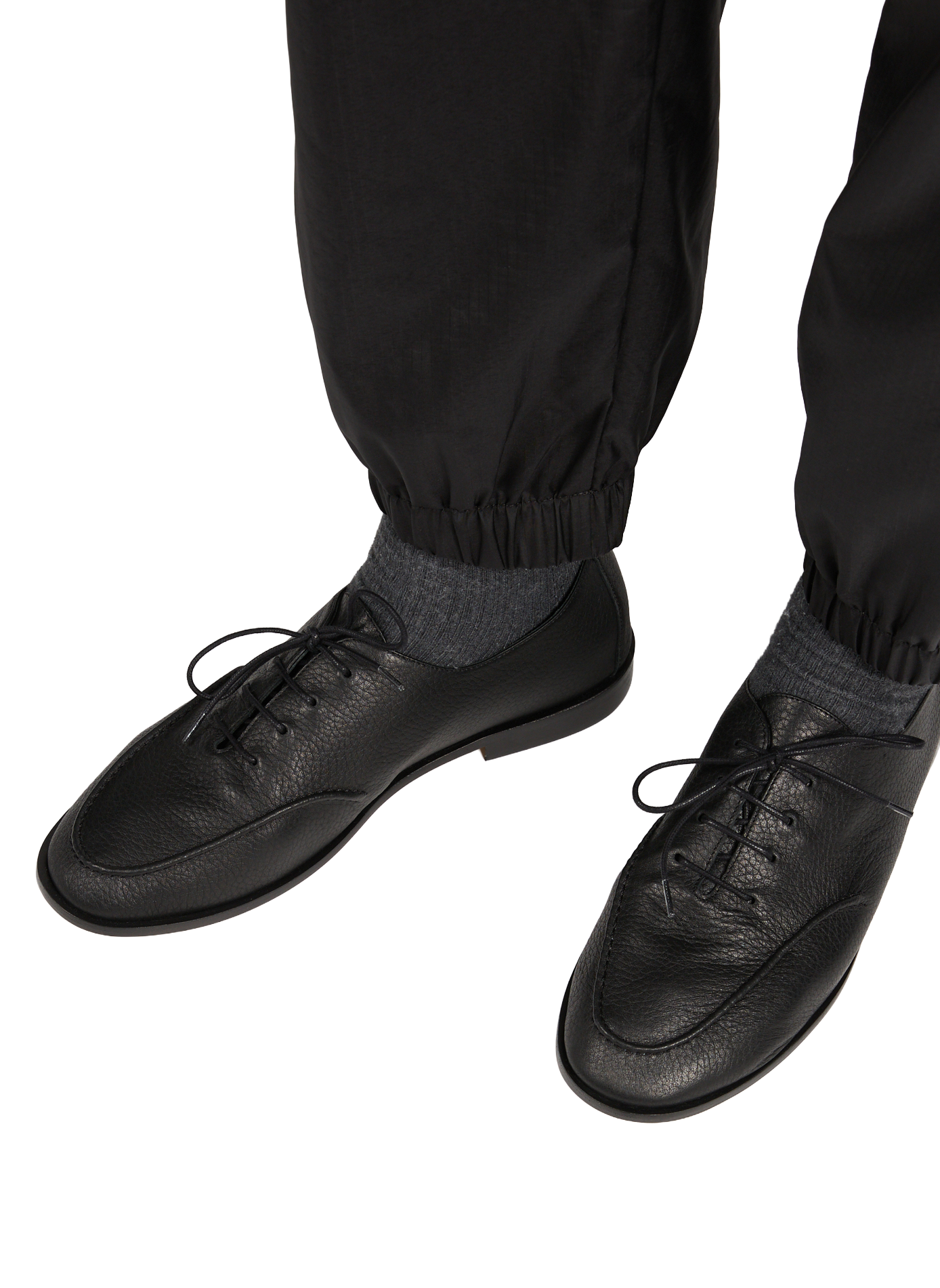 Grained leather Juliol moccasins HEREU Black