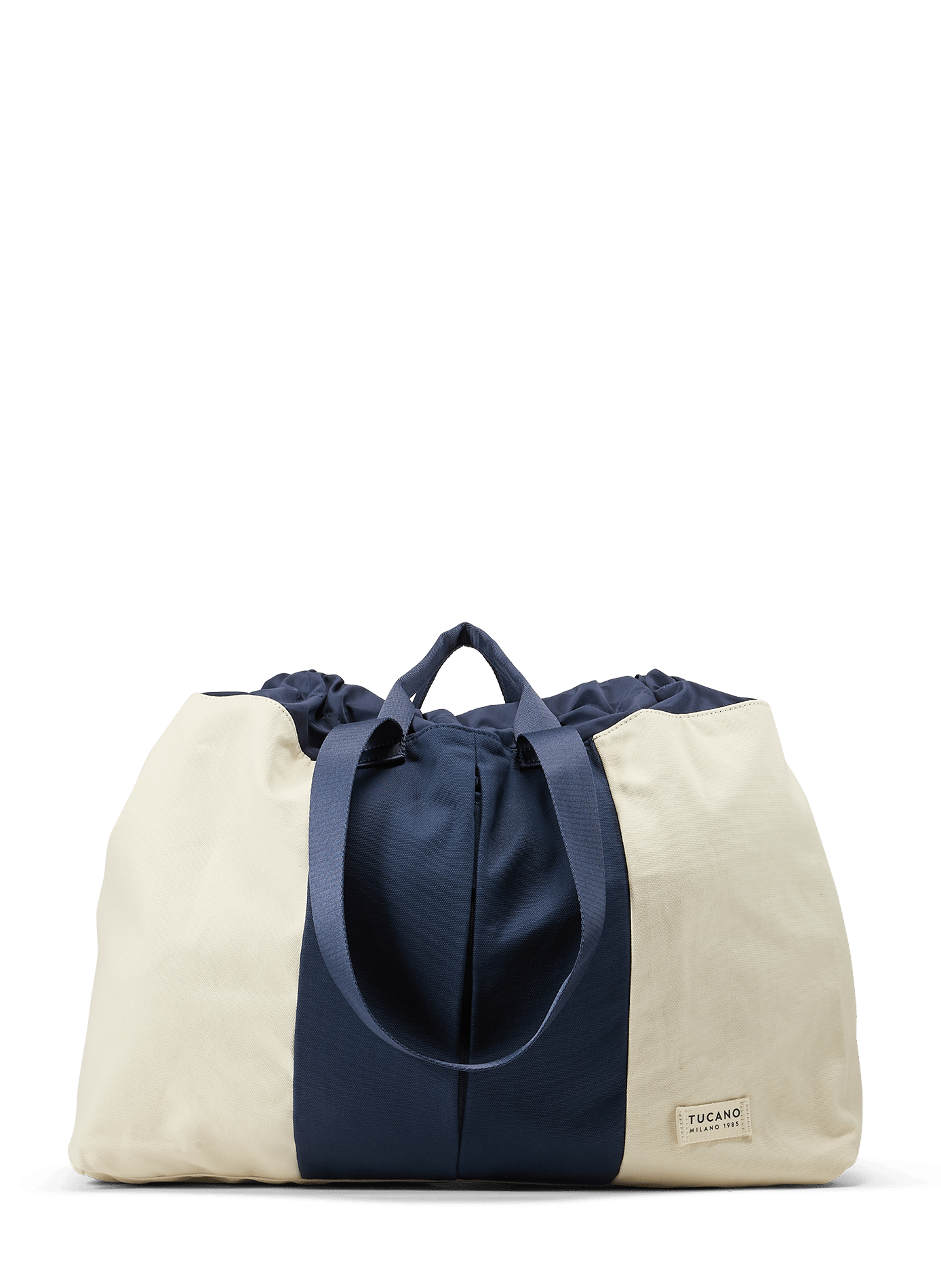 Bcash Beach weekend bag in blended cotton TUCANO Blue