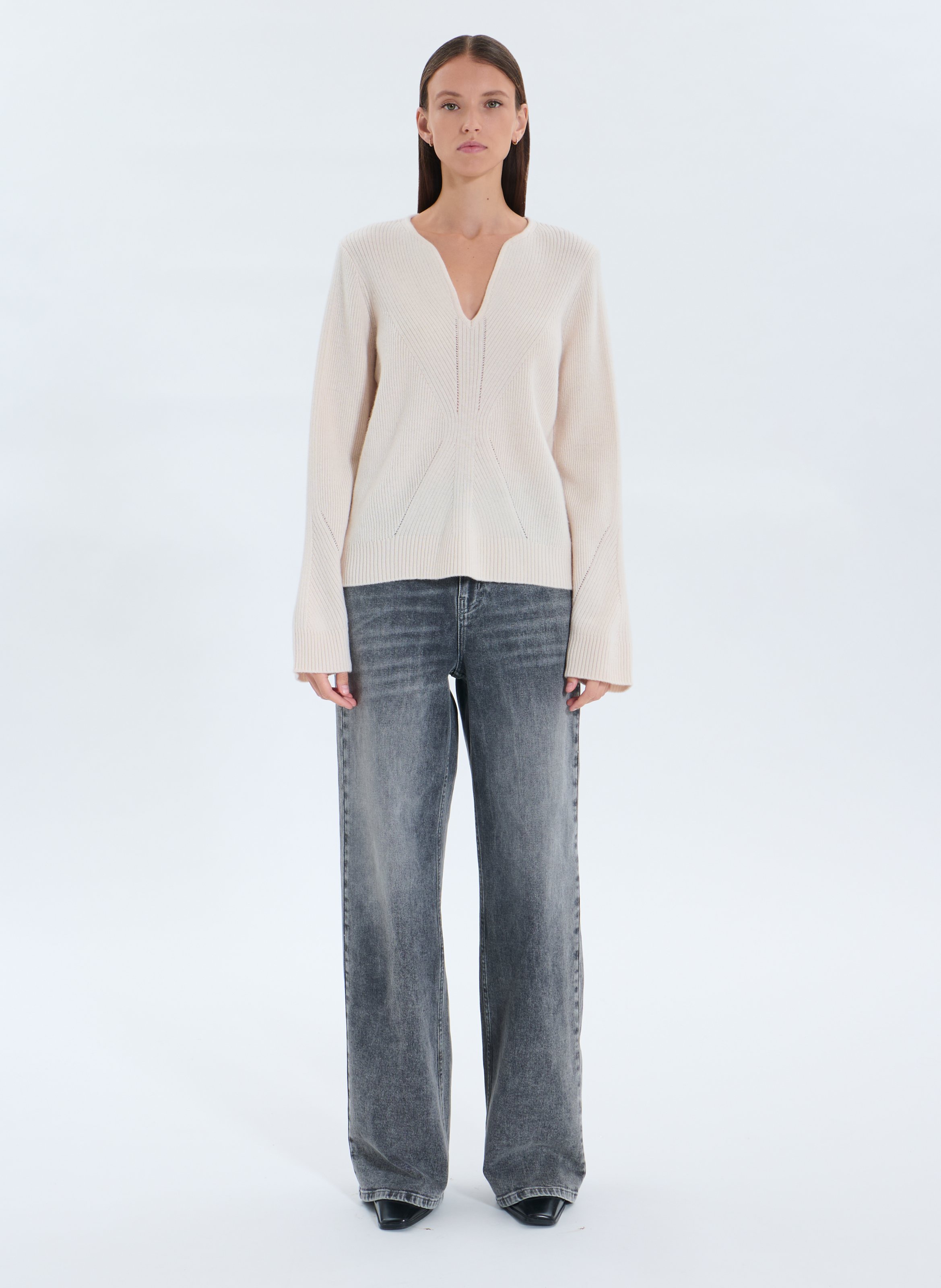 Pull  piero ZAPA Blanc