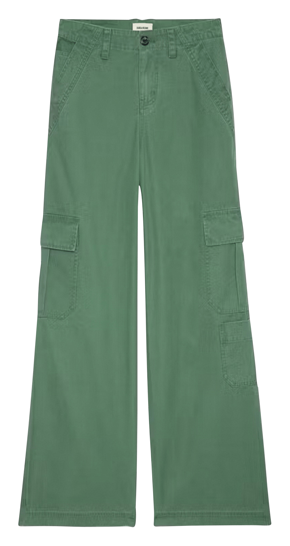 Pantalon cargo en coton parky ZADIG&VOLTAIRE Vert