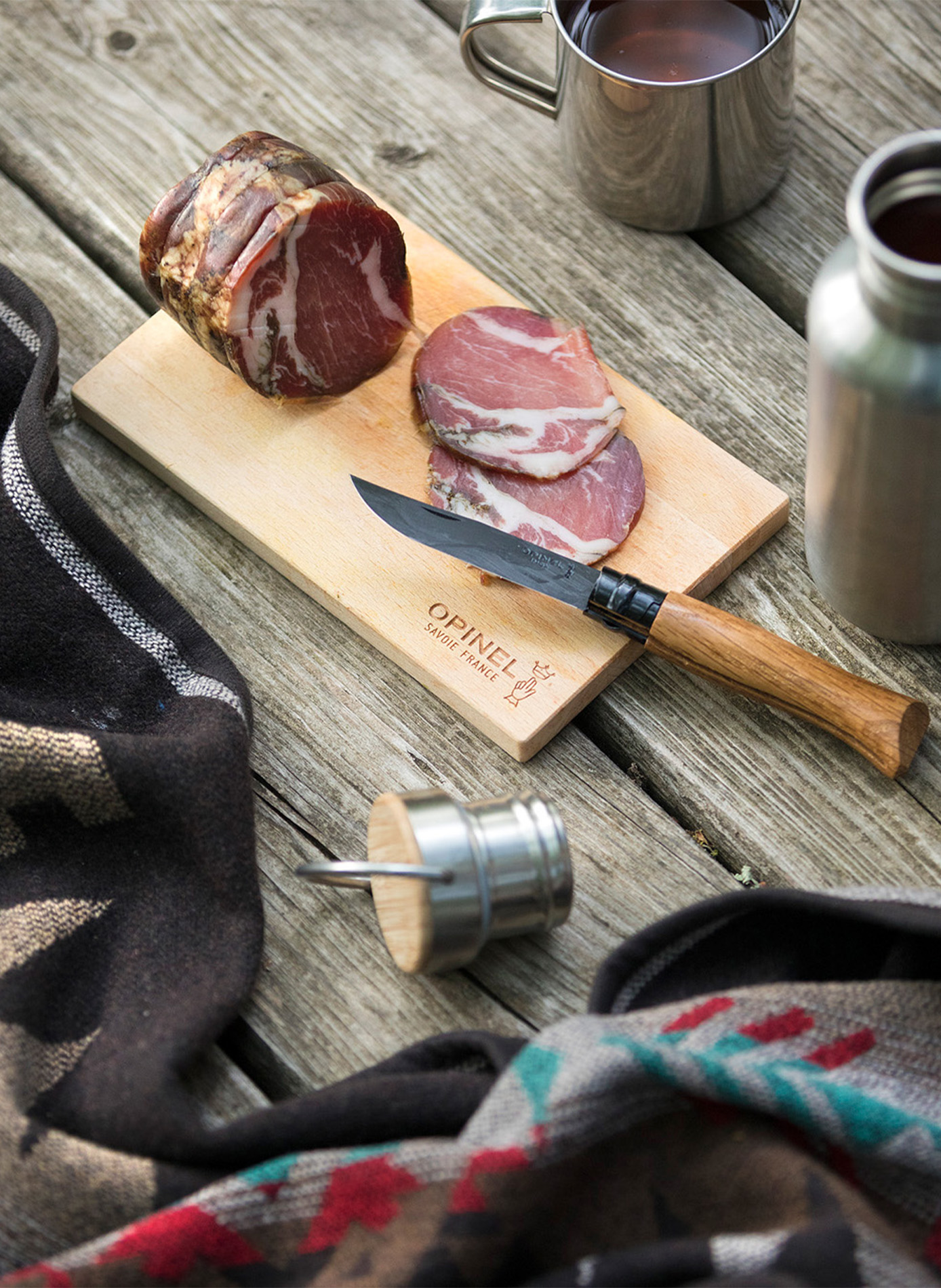 Couteau de poche Plumier en acier inoxydable OPINEL Noir