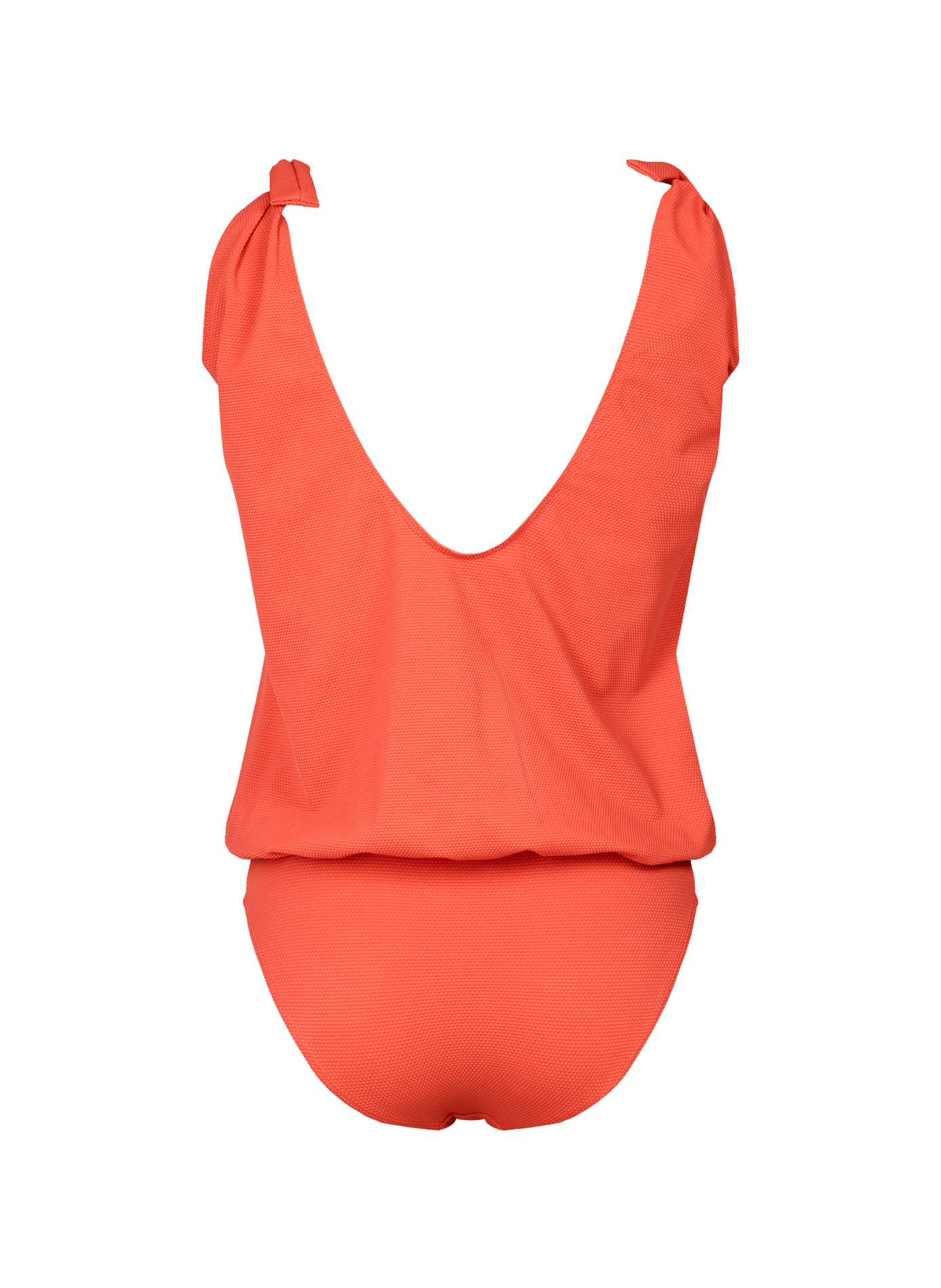 Camille lemon printed swimsuit CALIPIGE Orange