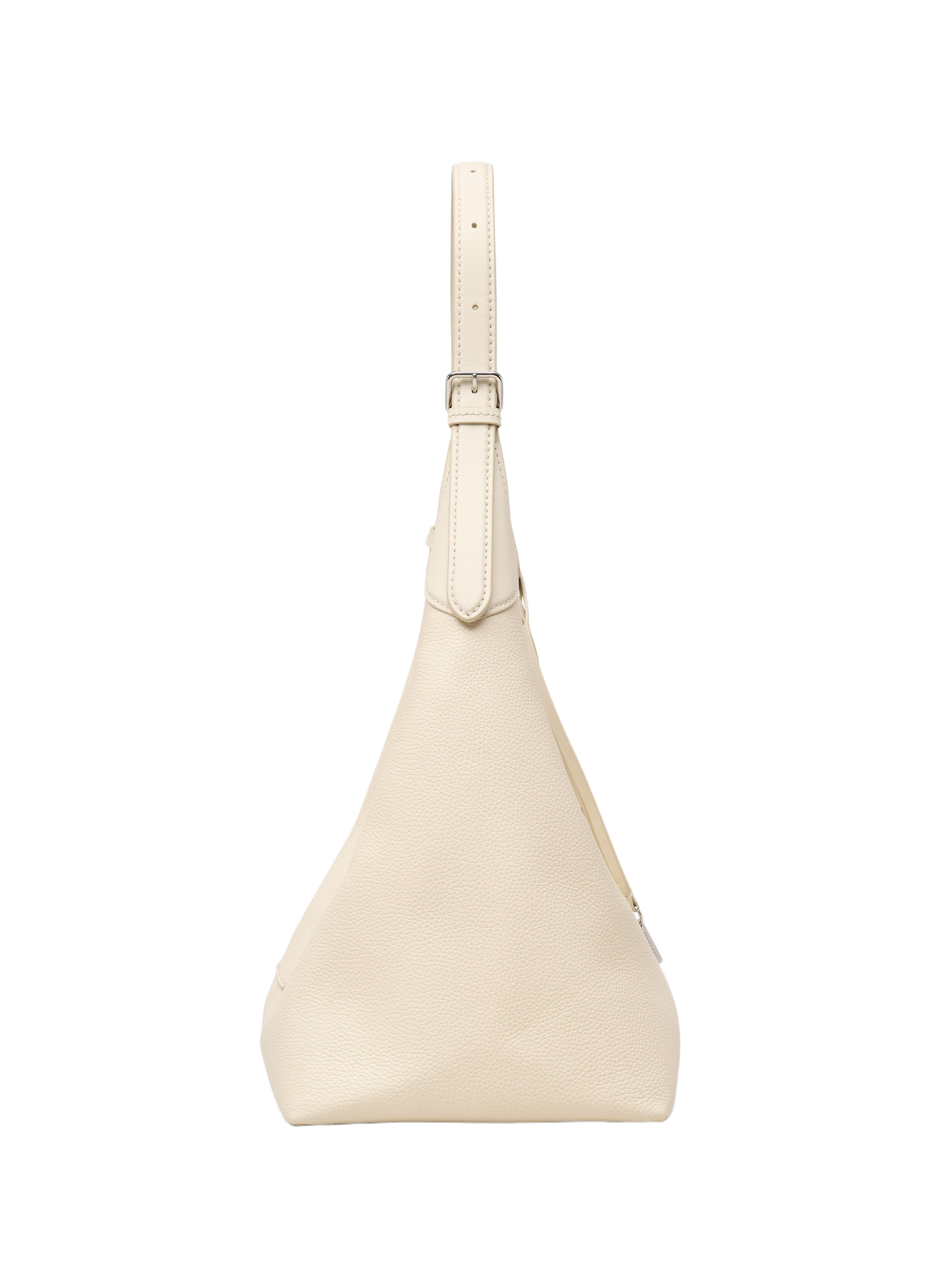 The Belted Sack Leather Bag MARC JACOBS White