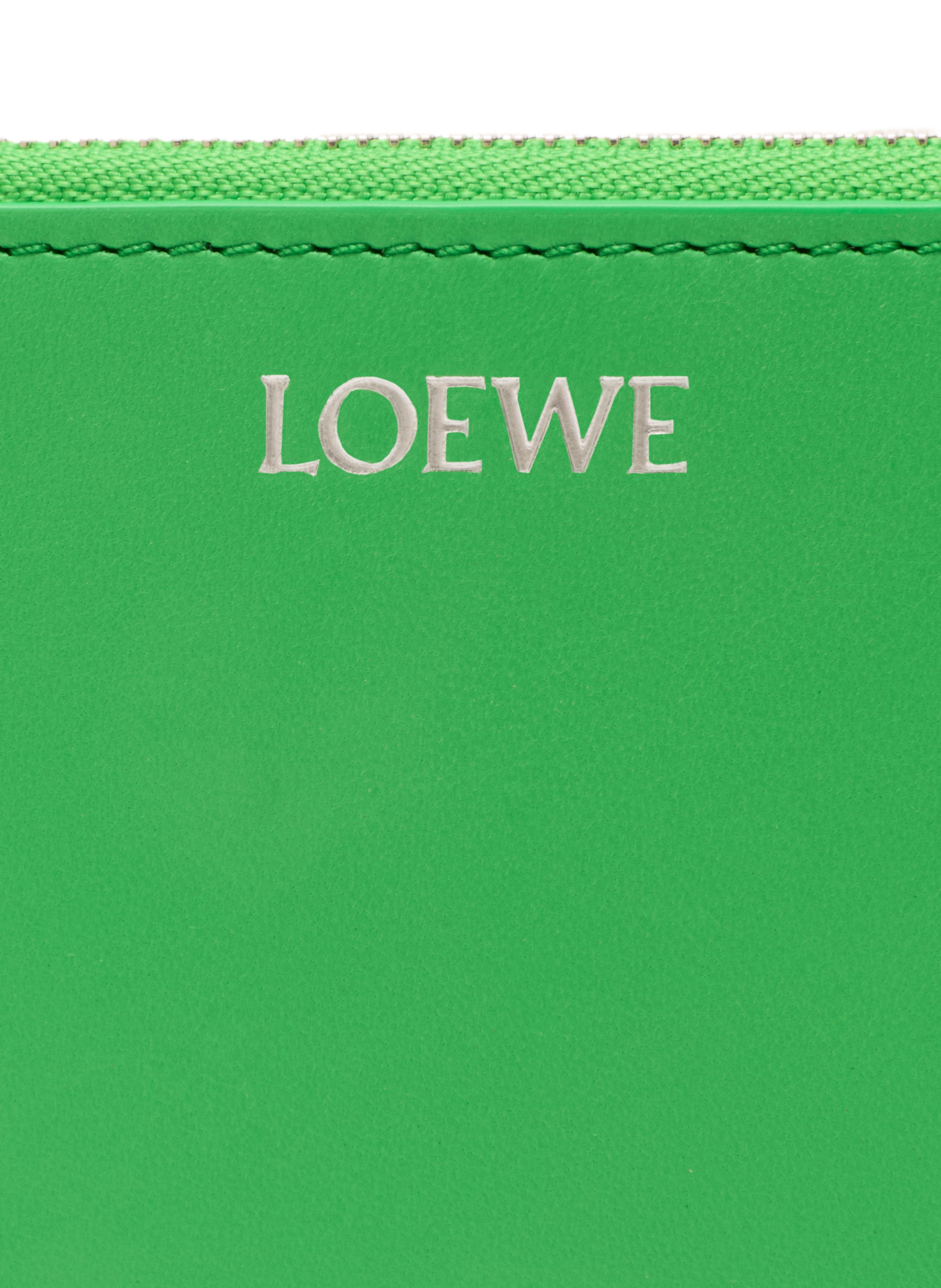 Card holder and coin purse Knot in shiny nappa calf leather. LOEWE Green
