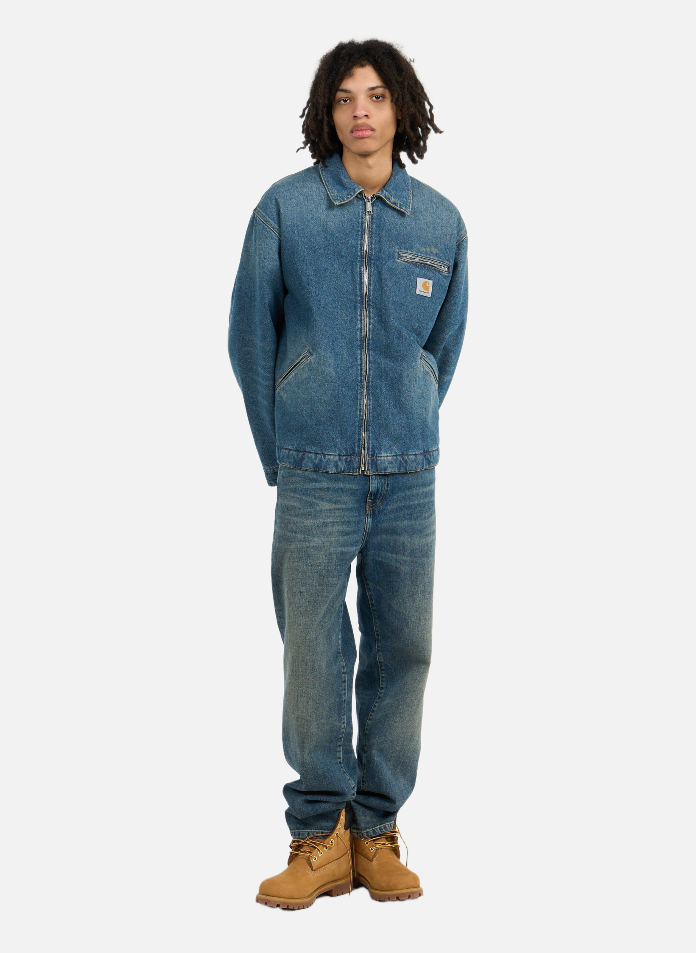 Veste doublée og detroit jacket CARHARTT WIP Bleu