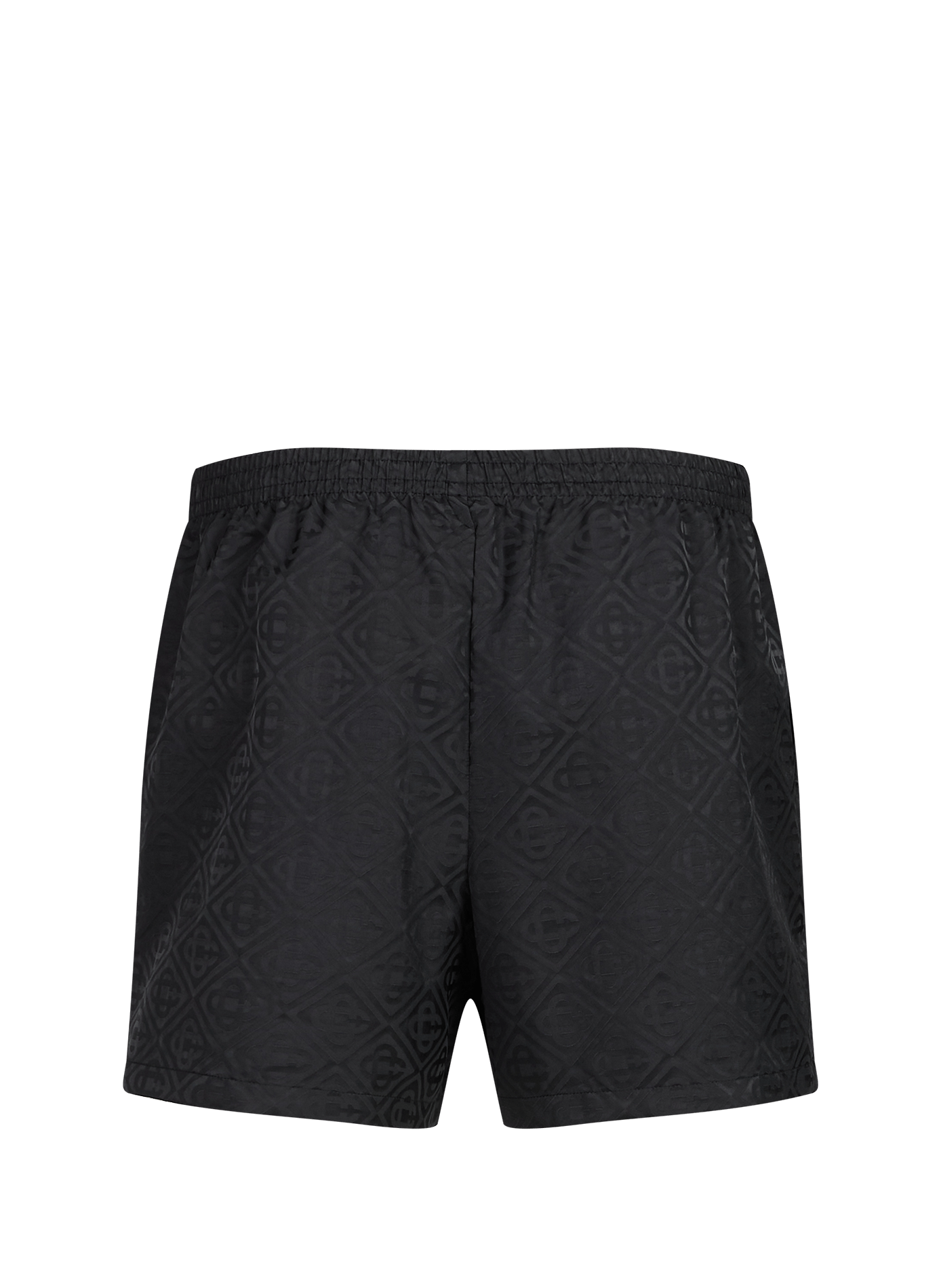Logo swim shorts CASABLANCA PARIS Black
