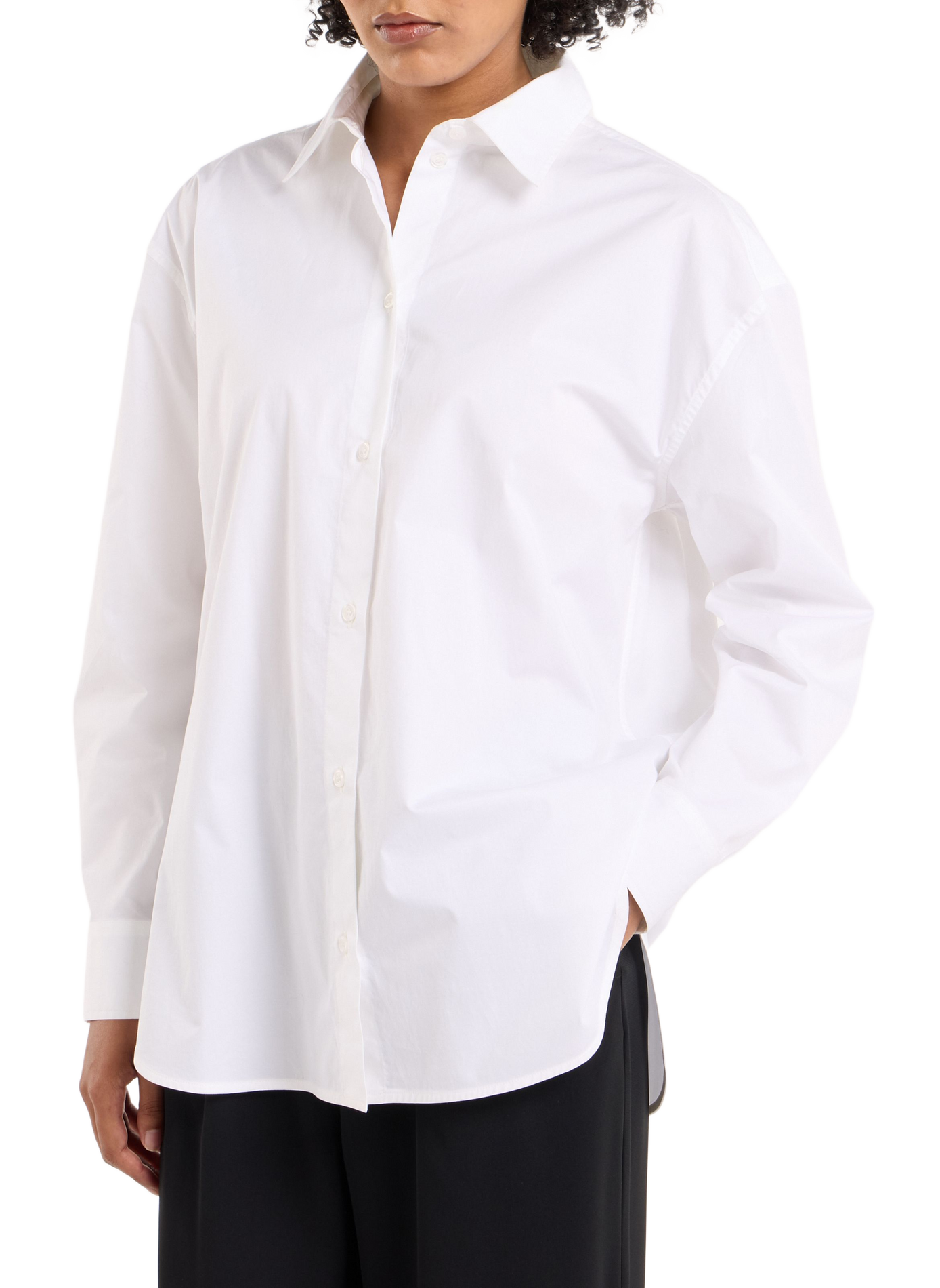 Straight shirt Allowa SAISON 1865 White