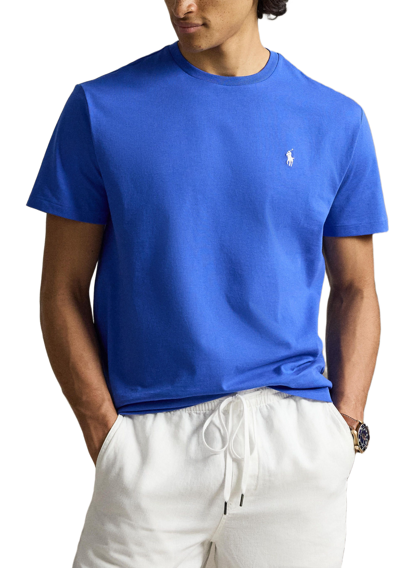 Classic Cotton T-Shirt | Blue POLO RALPH LAUREN Men