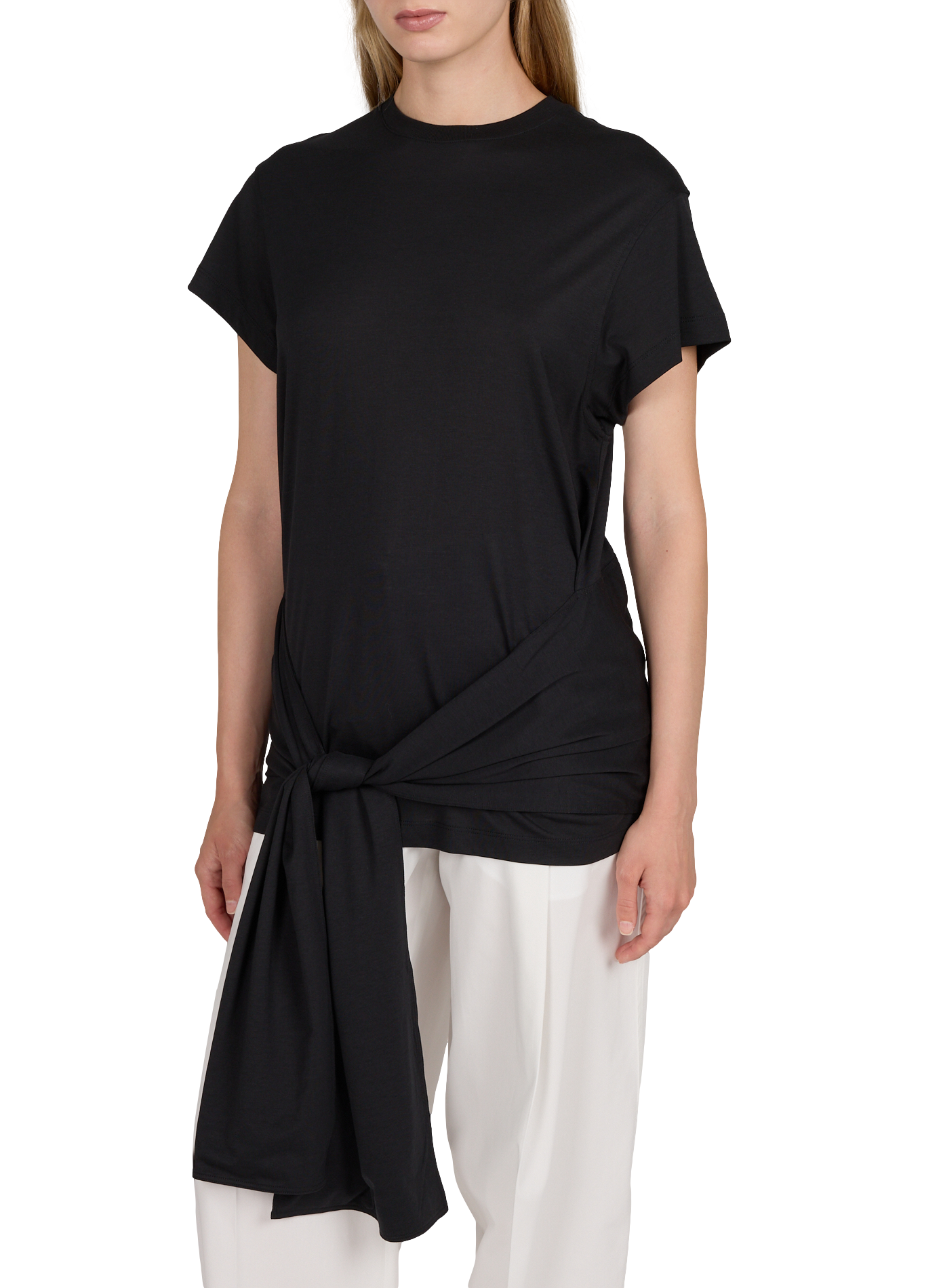 Tee-shirt droit TOTEME Noir