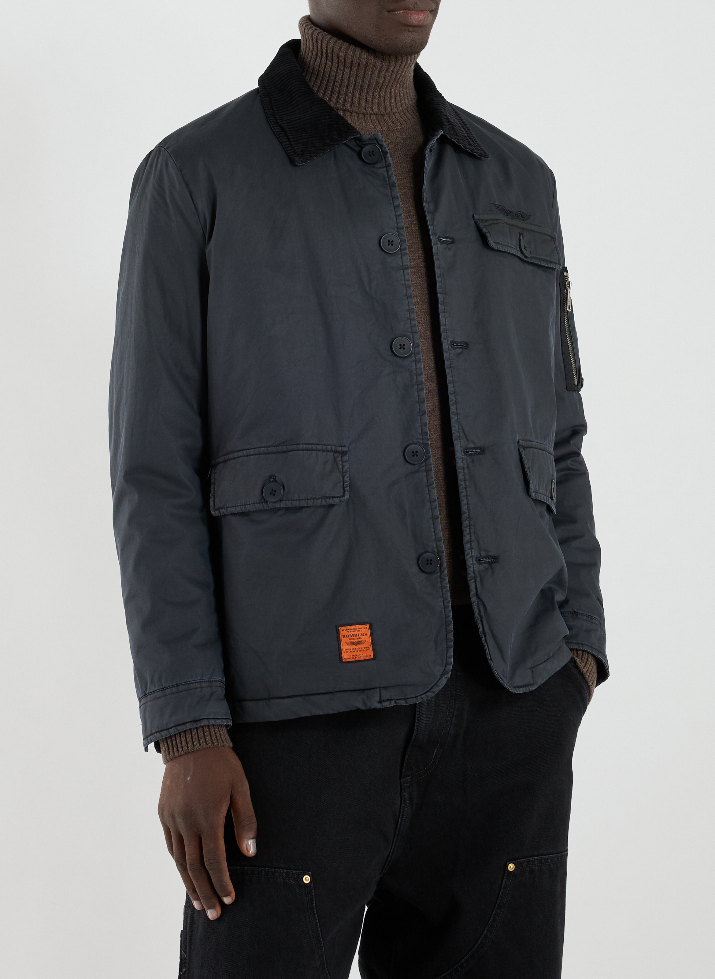 Jas Rosser BOMBERS ORIGINAL Zwart