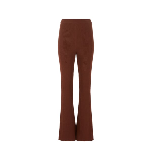 Pantalon Egon flare en maille