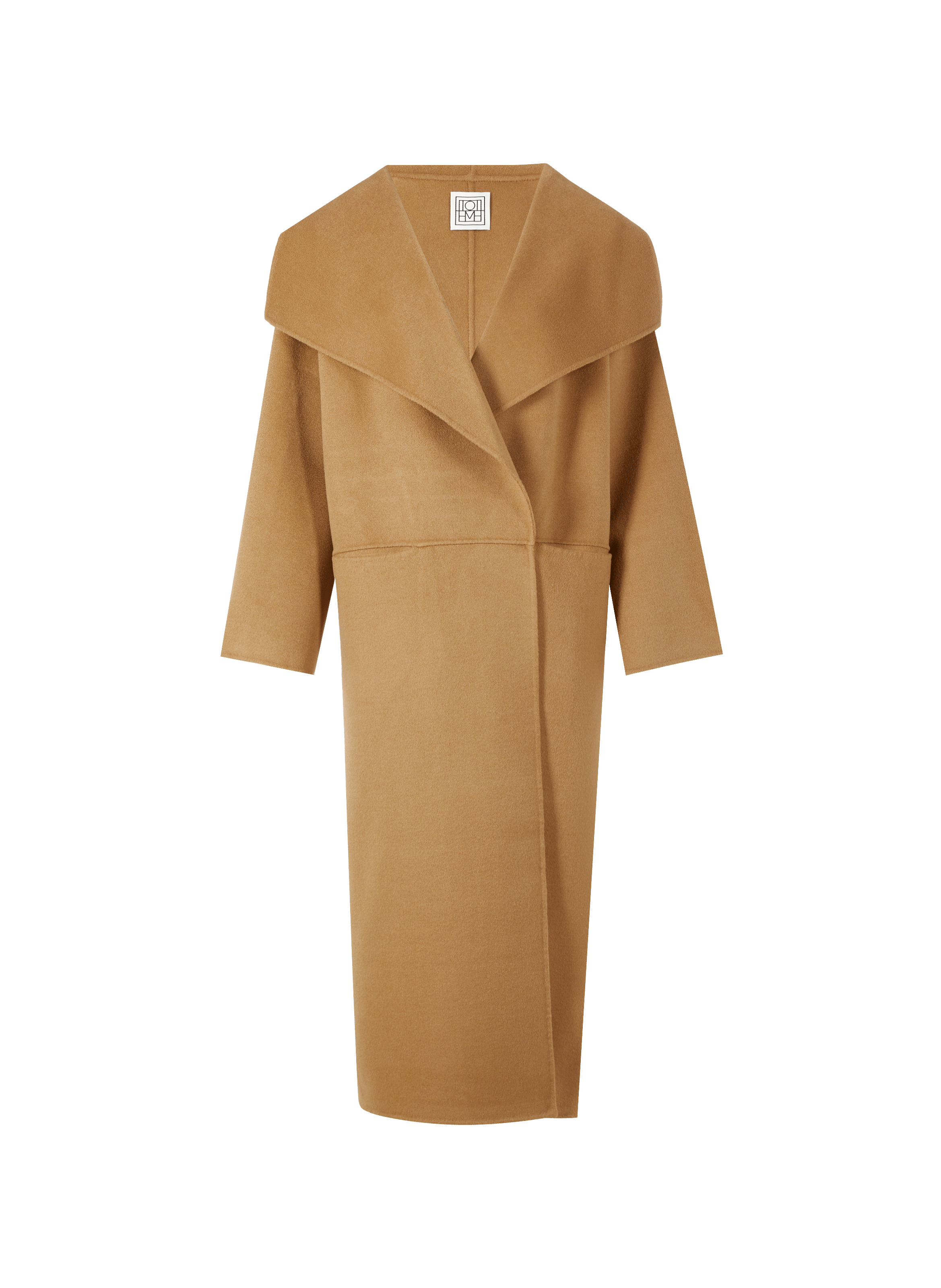 TOTEME Wool and cashmere coat Beige