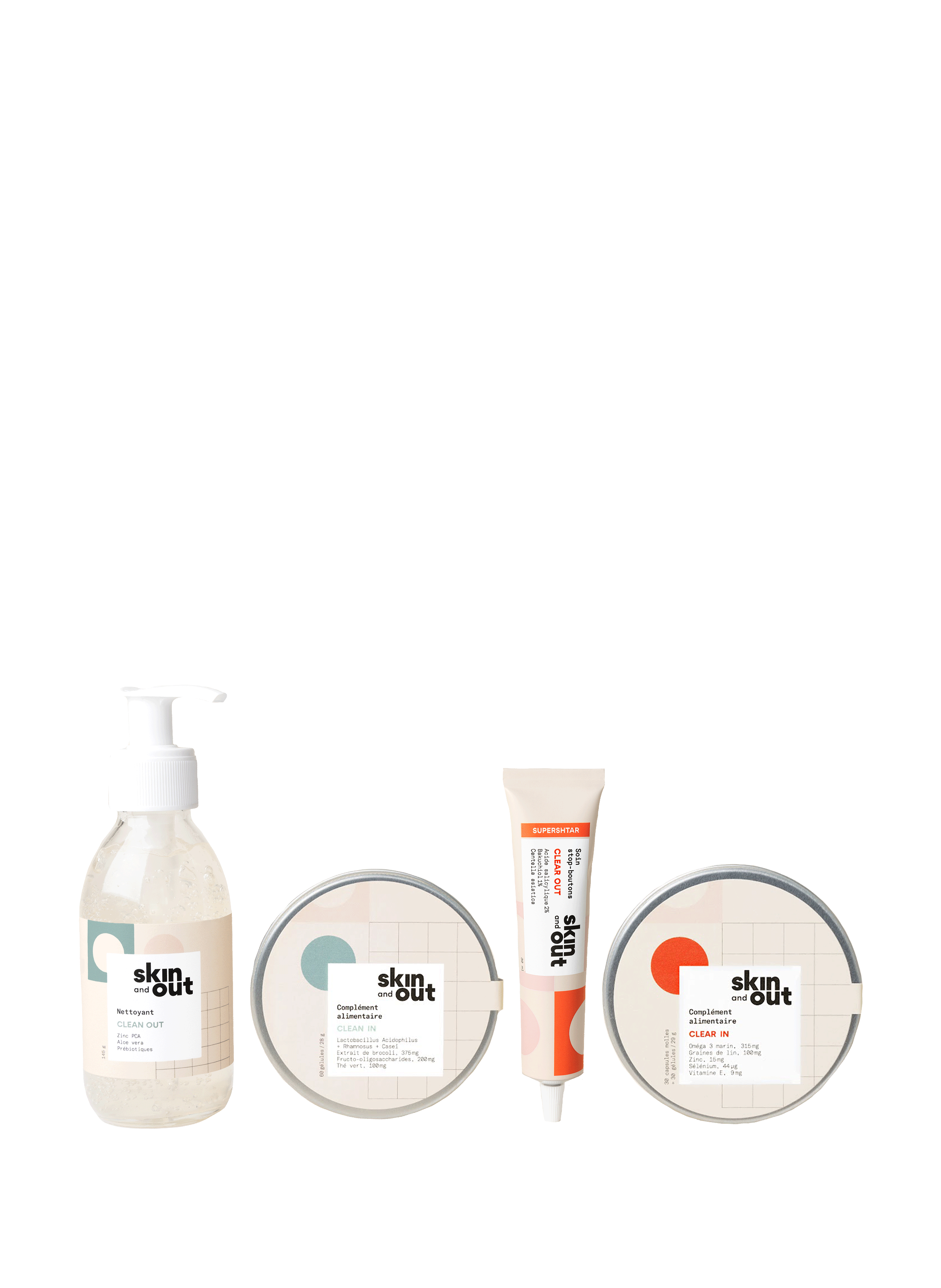 Coffret La Bento - 2 mois SKIN & OUT No color