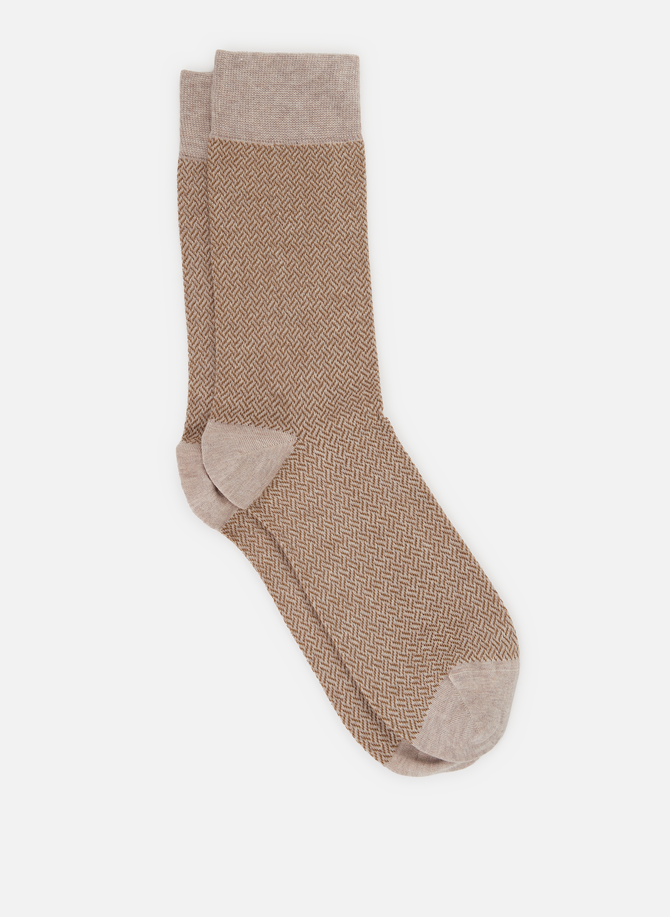 Herringbone mid-calf socks DORÉ DORÉ