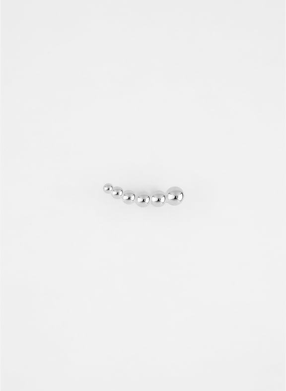 Contour doreille droit moon argent 925 Argent by ANNA SOTTILOTTA ANNA SOTTILOTTA Contour doreille droit moon argent 925 Argent