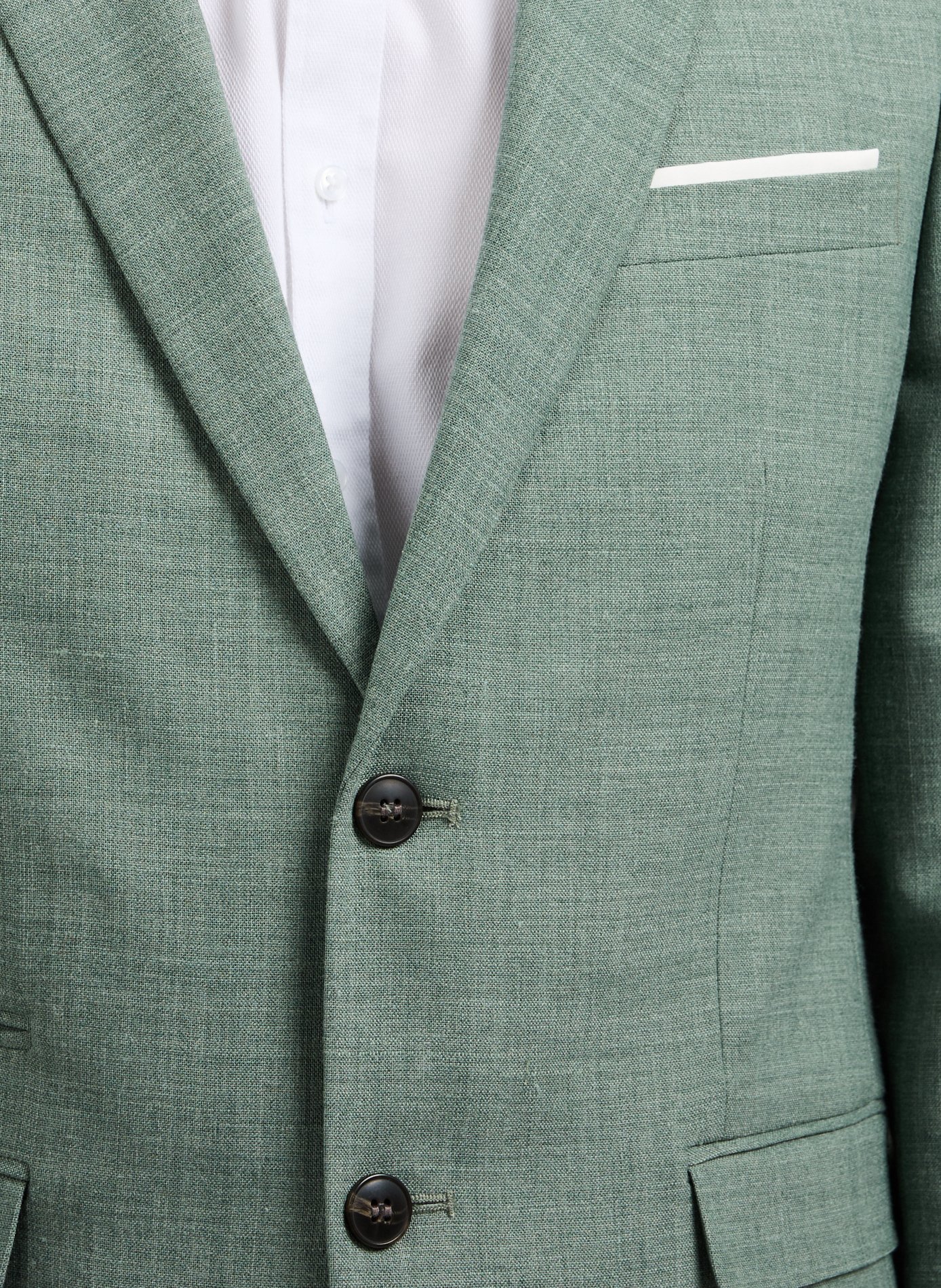Slim fit suit blazer SELECTED Green