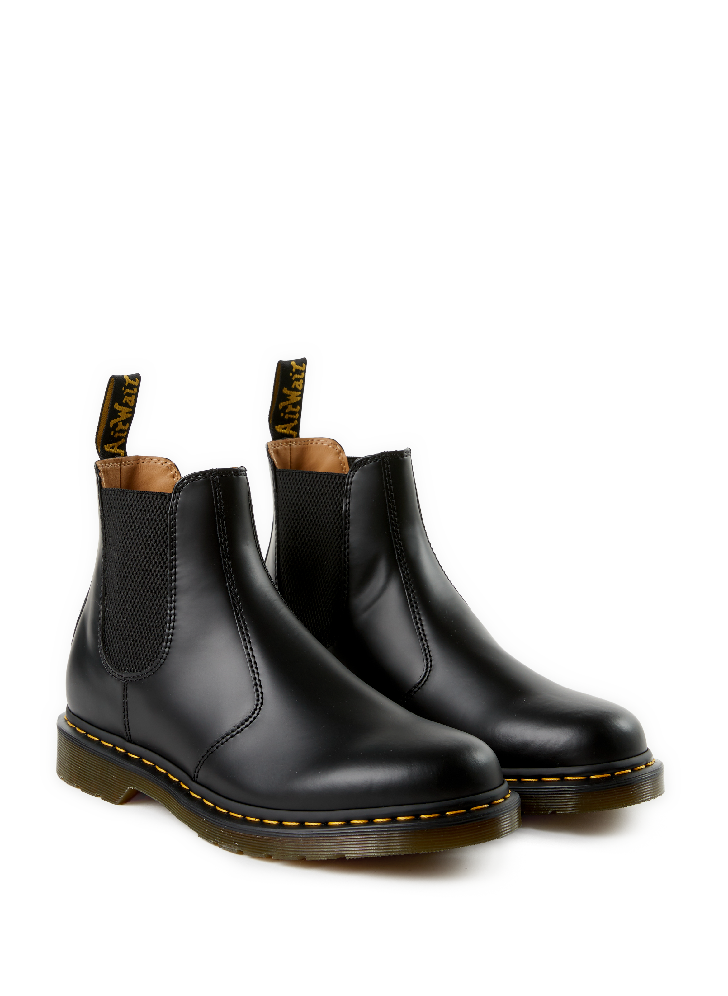 Round-toe booties DR. MARTENS Black
