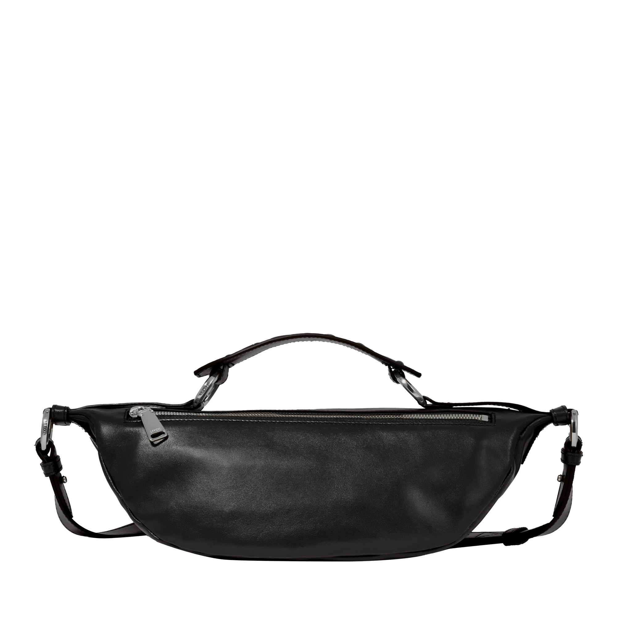 Sac porté croisé s - origami de lancel LANCEL Noir