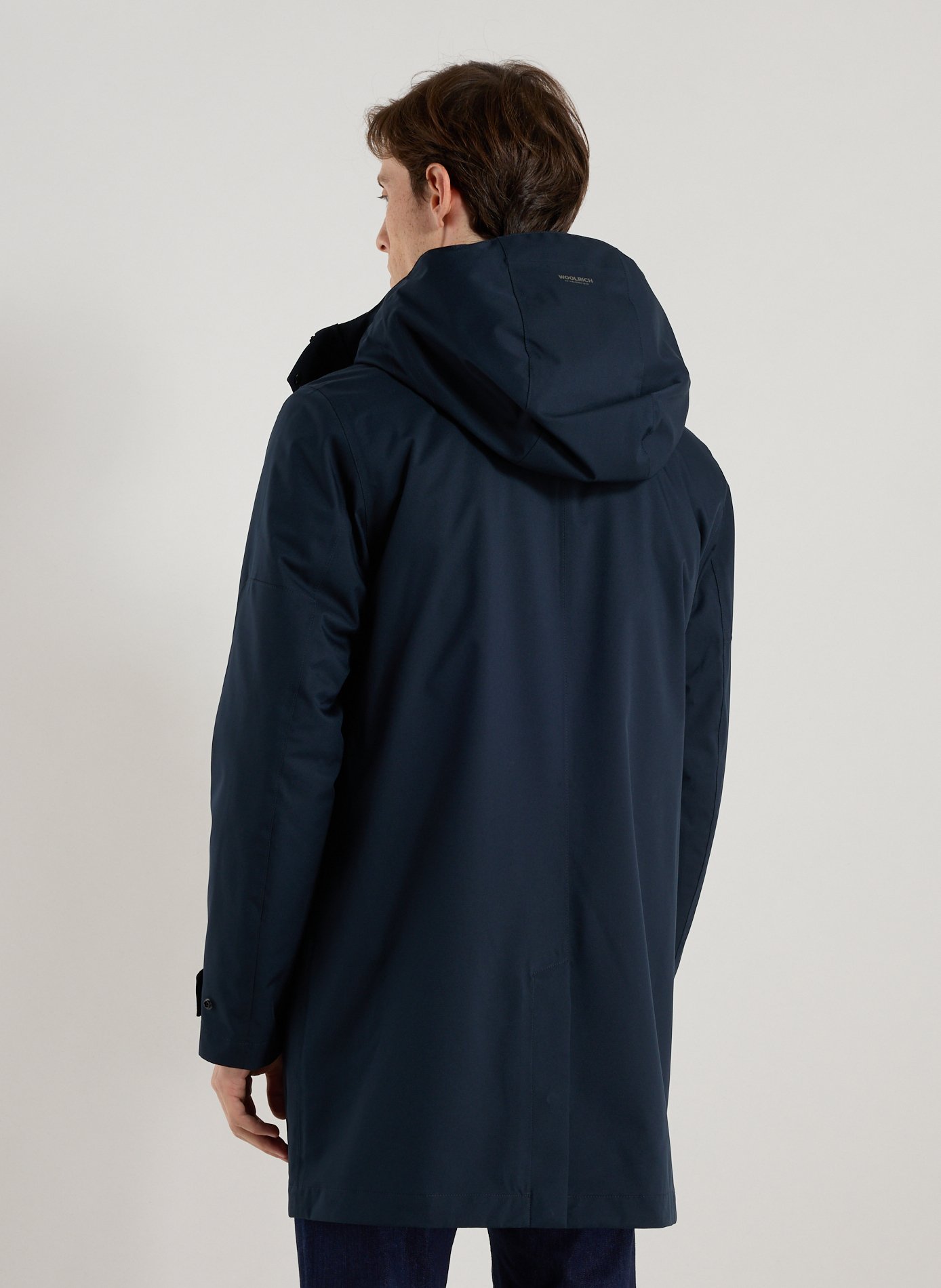 Parka à capuche  WOOLRICH Bleu