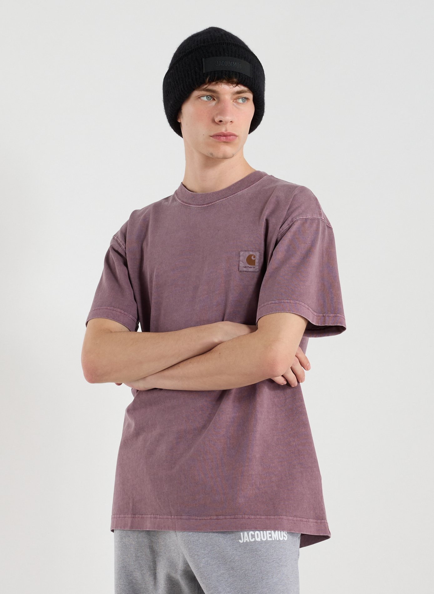 CARHARTT WIP Classic Cotton T-Shirt Pink