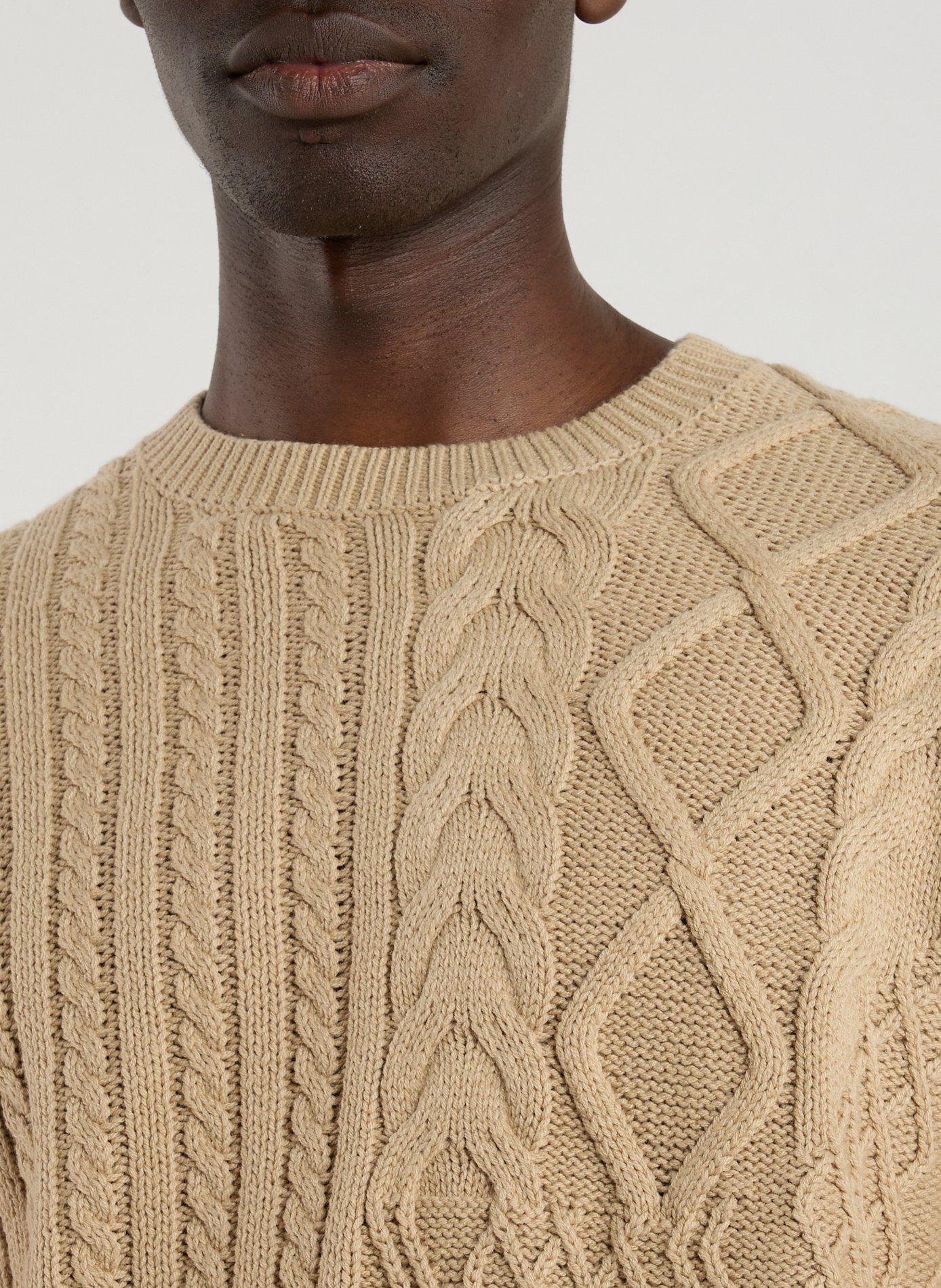 Pull en coton mélangé DIME Bleu