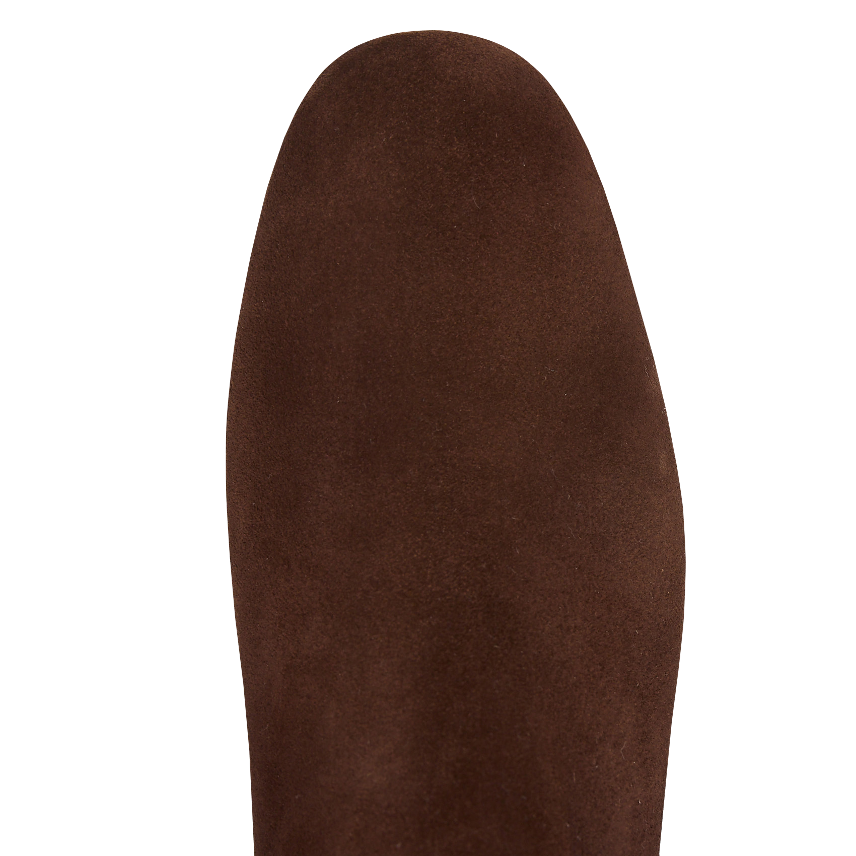 Bottines unies en cuir suédé deka ANTHOLOGY Marron