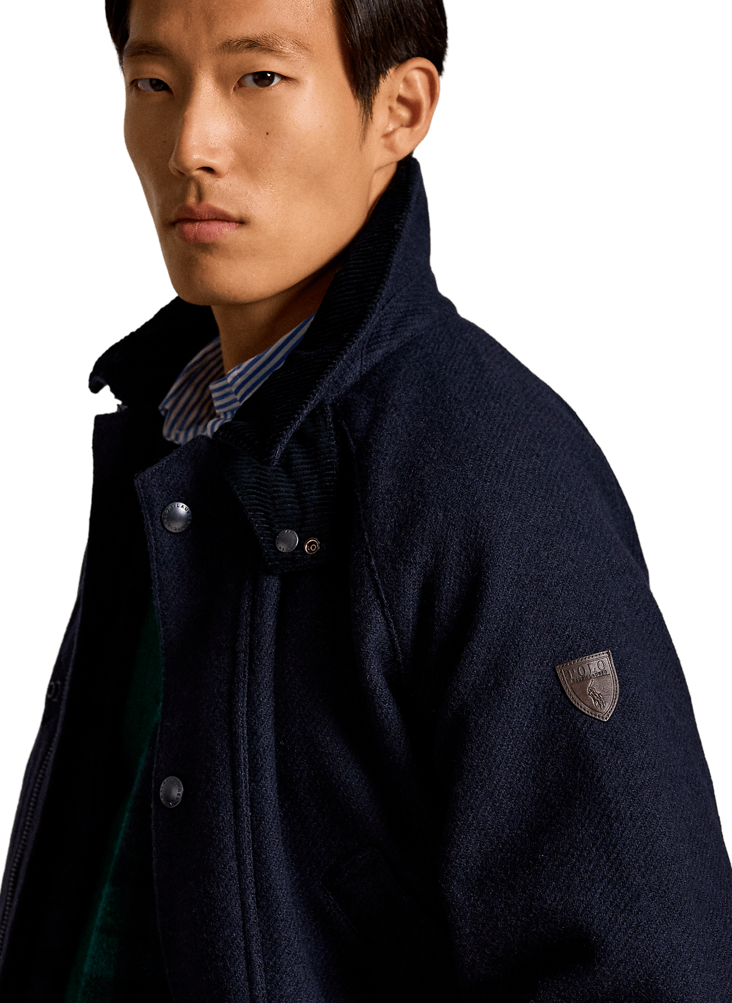 Wool jacket POLO RALPH LAUREN Blue