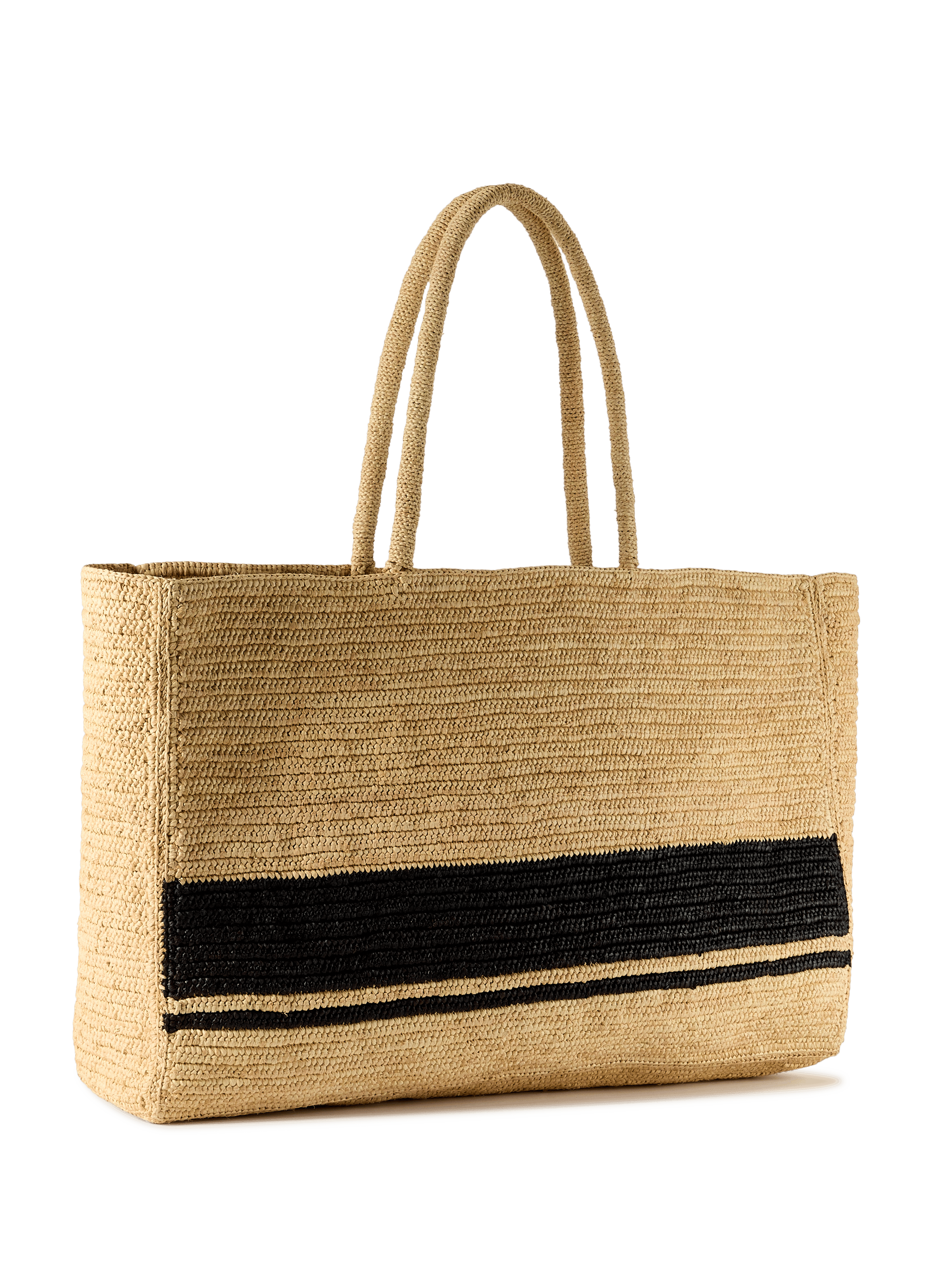 Raffia cabas bag SAISON 1865 Multicolour