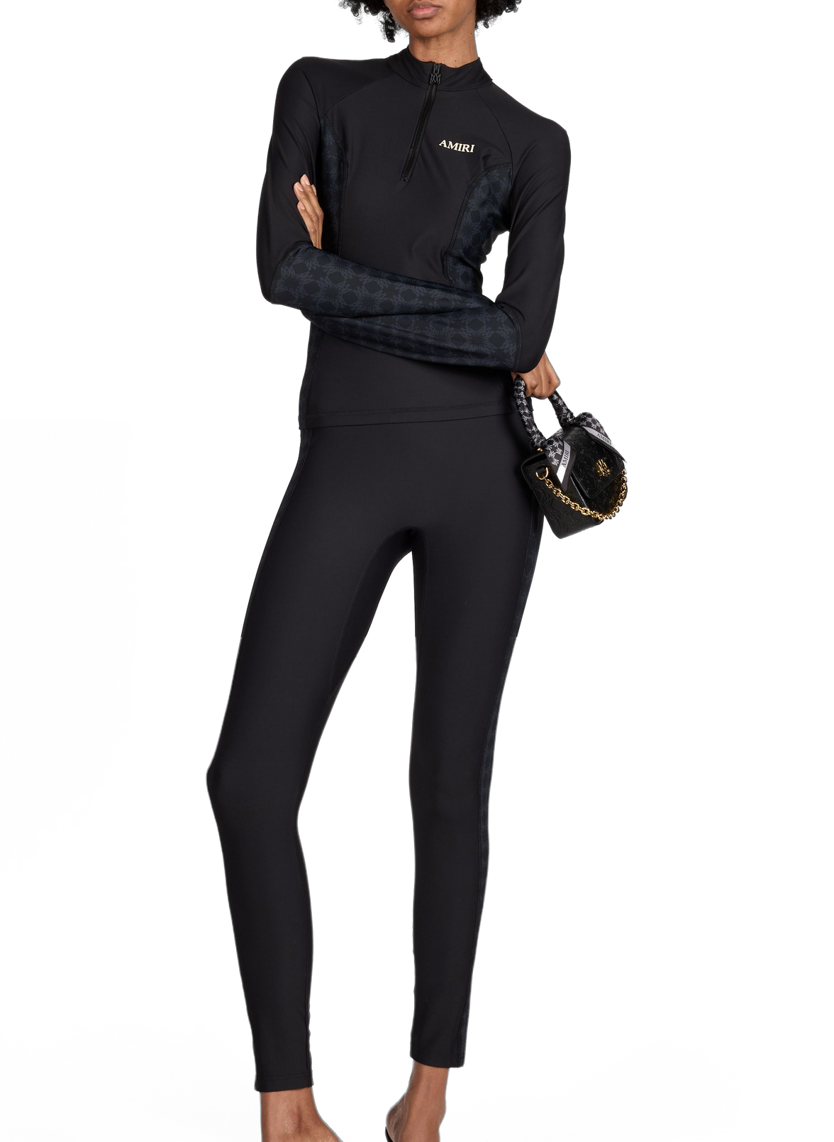 Logo leggings AMIRI Black