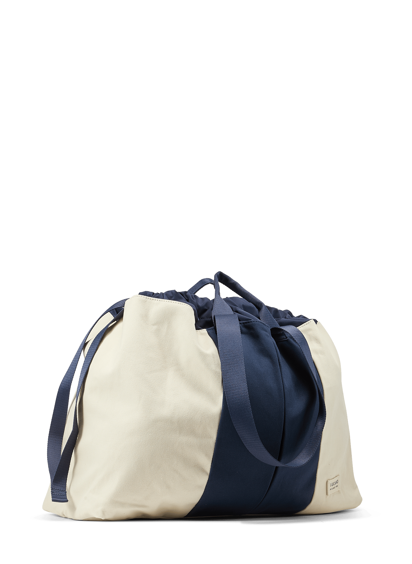 Bcash Beach weekend bag in blended cotton TUCANO Blue