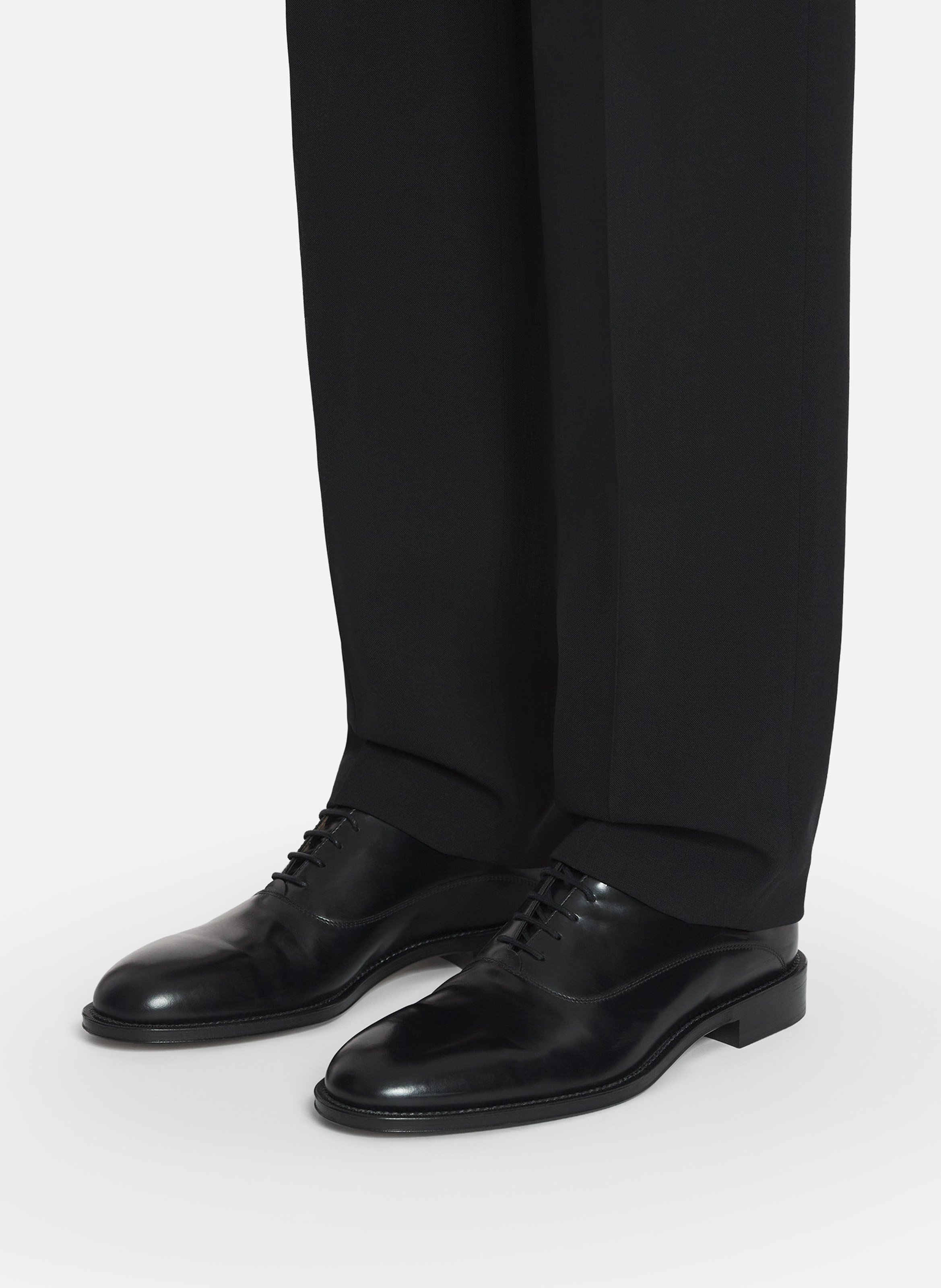 Derbies lanvin signature en cuir LANVIN Noir