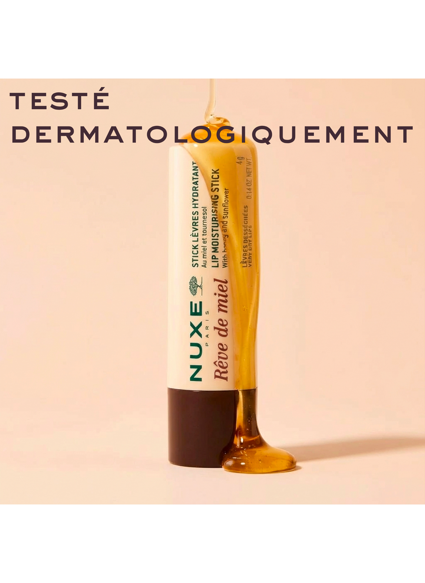 Stick Lèvres Hydratant lèvres desséchées Rêve de Miel® NUXE No color
