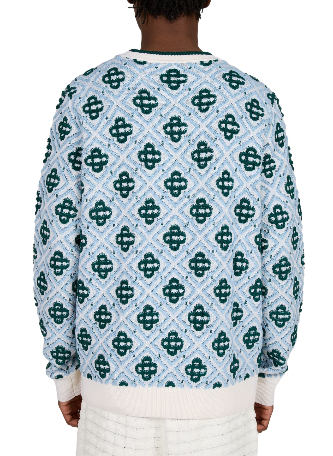 Wool logo sweater CASABLANCA PARIS Multicolour