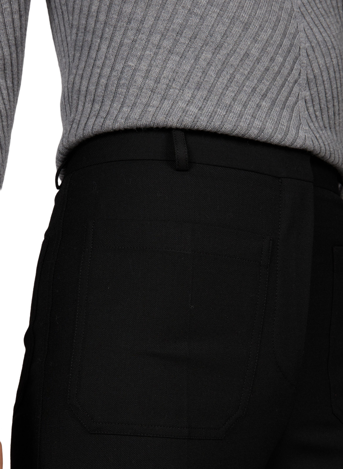 Alina high-waisted pleated trousers VICTORIA BECKHAM Black