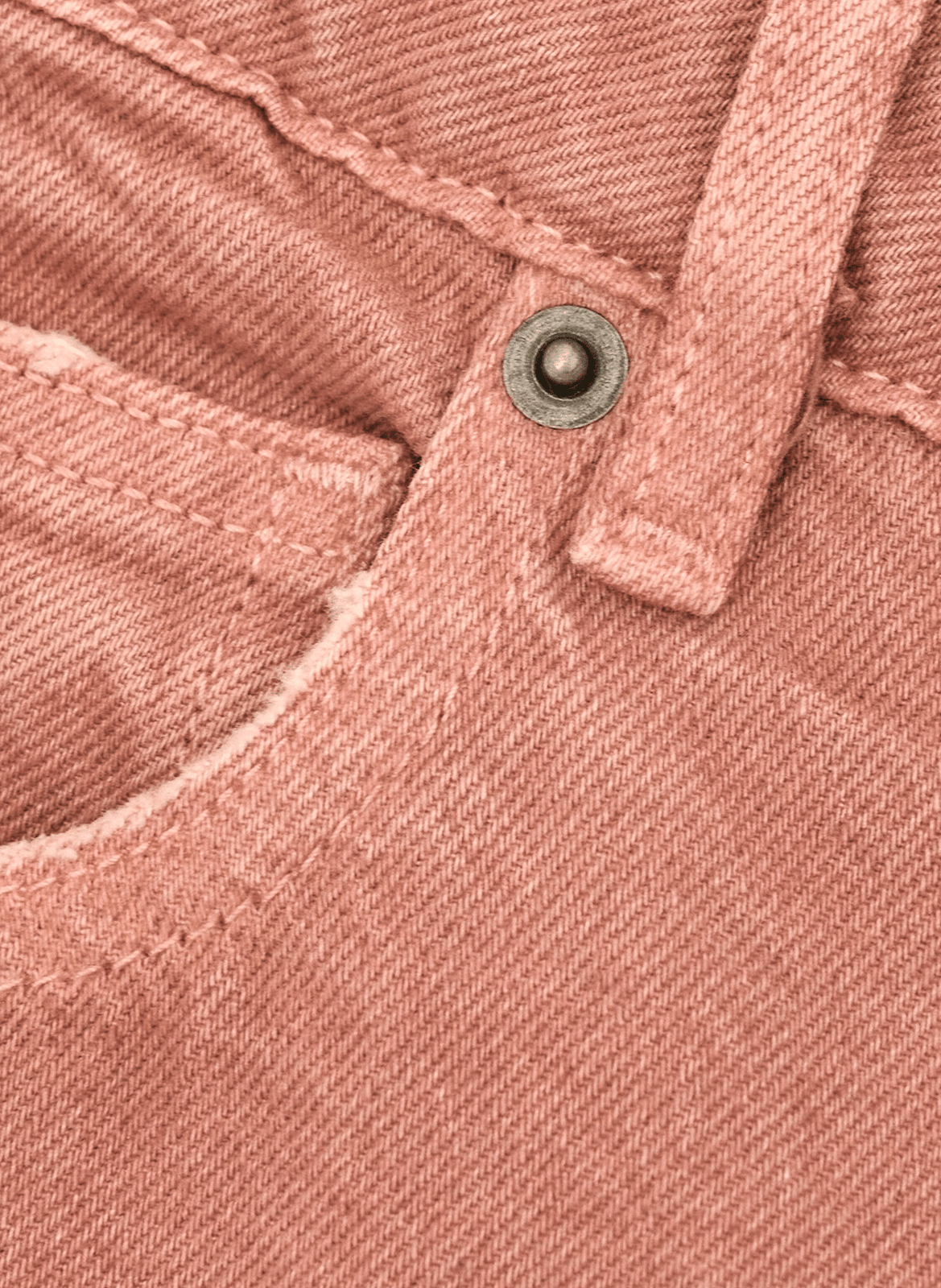 Rechte jeans in effen kleur vana BA&SH Roze