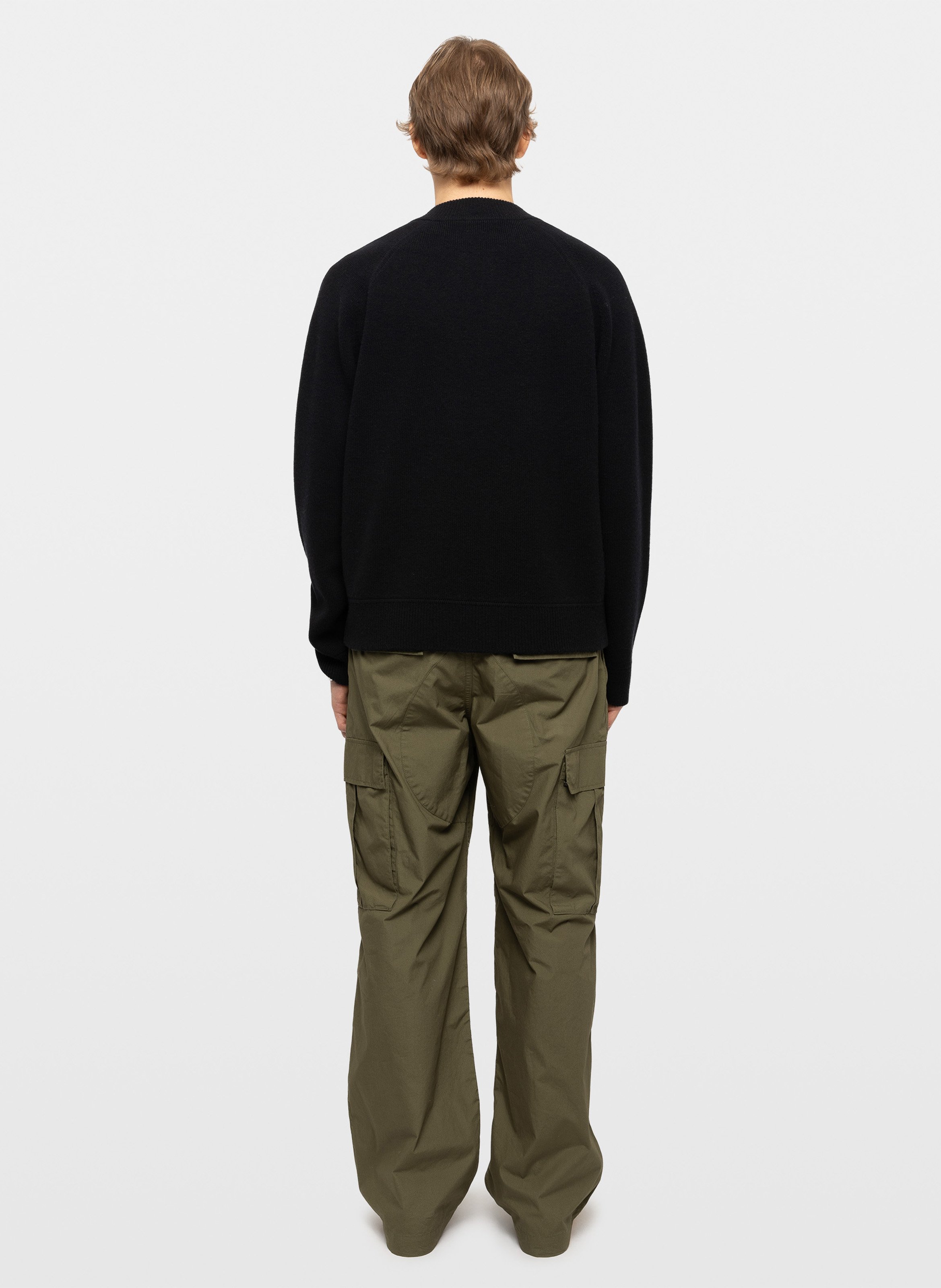 Ronde hals cardigan van gemengde wol gweno ZADIG&VOLTAIRE Zwart