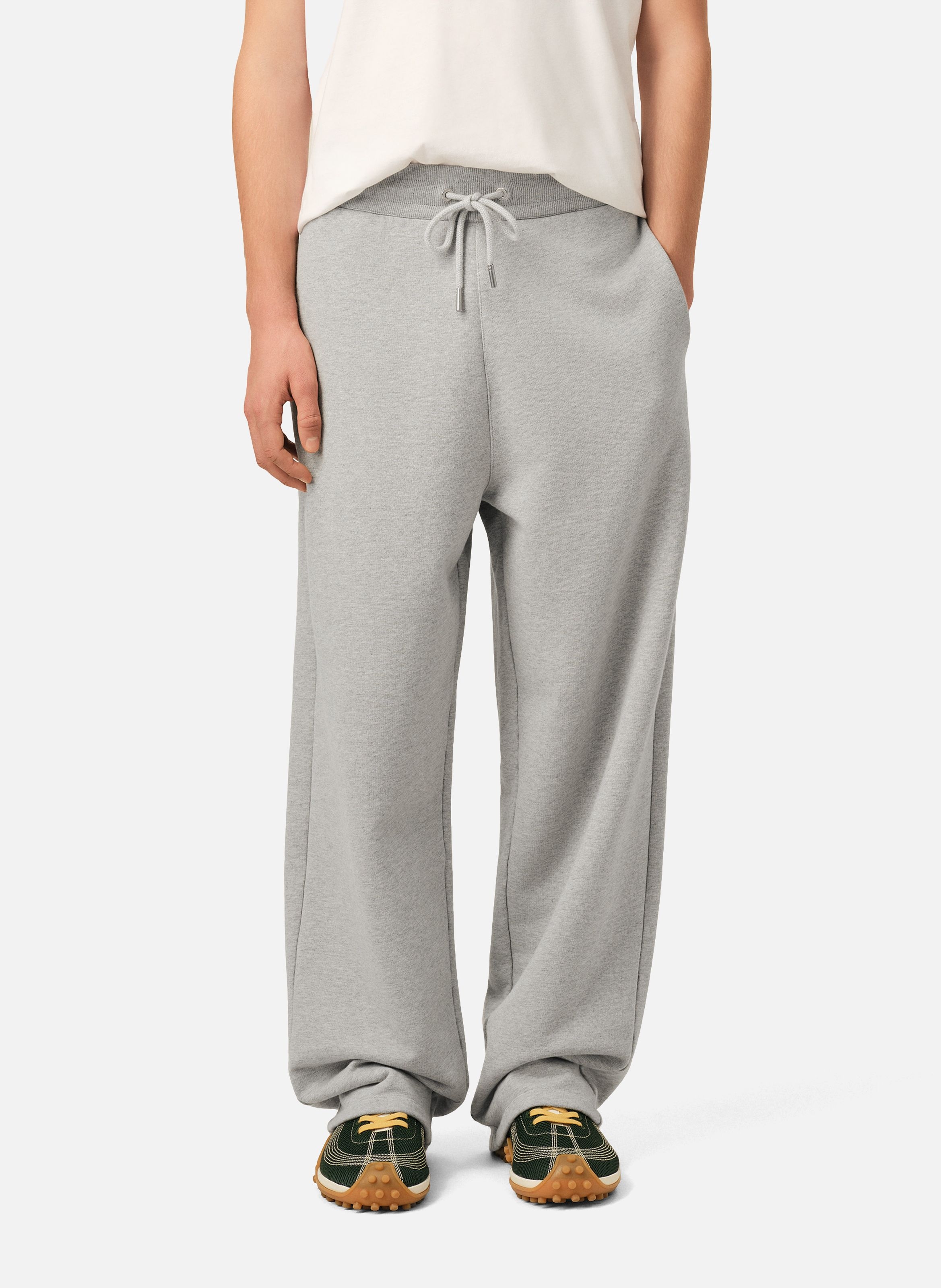 Jogging en coton ami de coeur AMI PARIS Gris