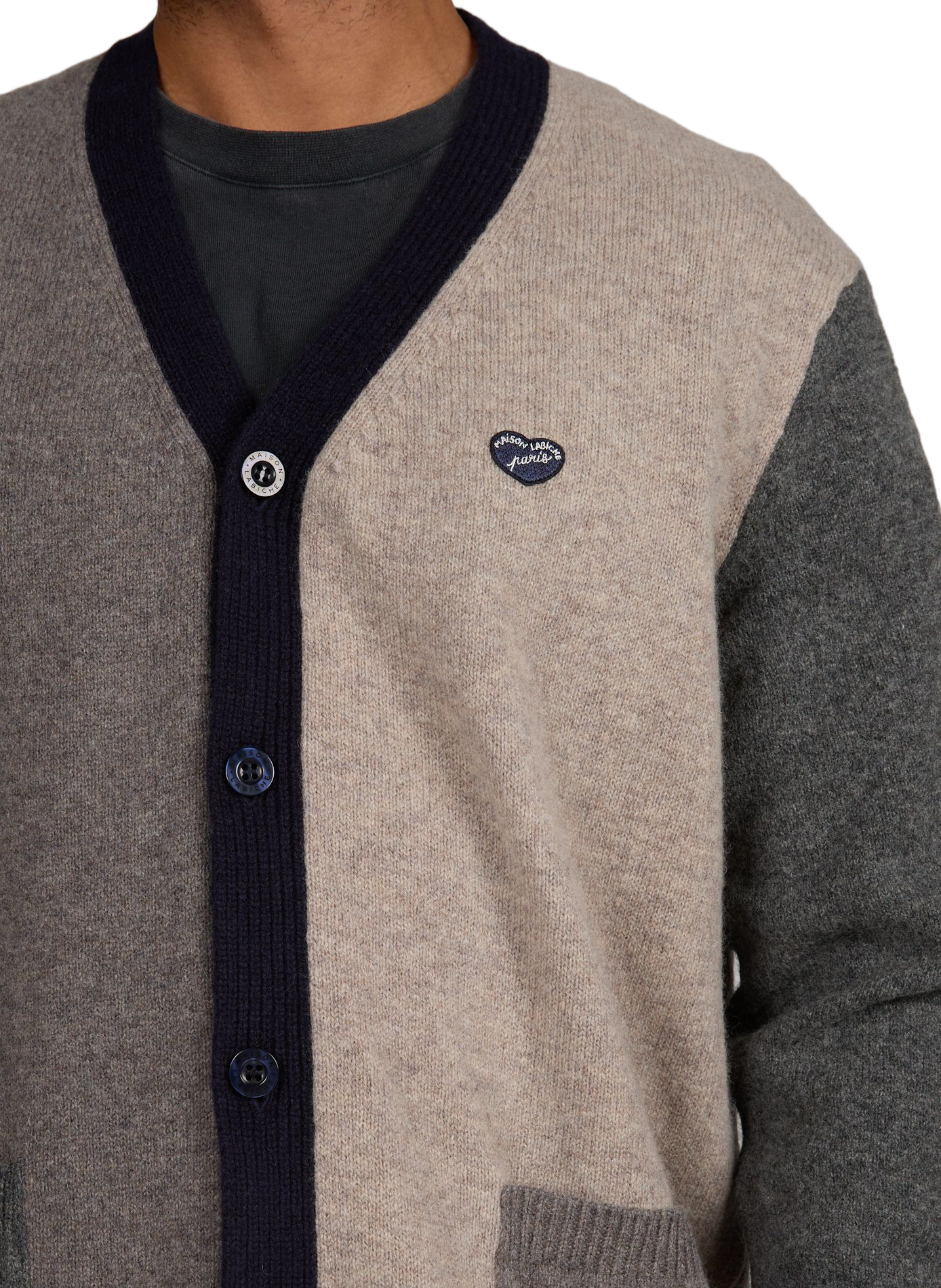 Straight Balfournier wool vest MAISON LABICHE Brown
